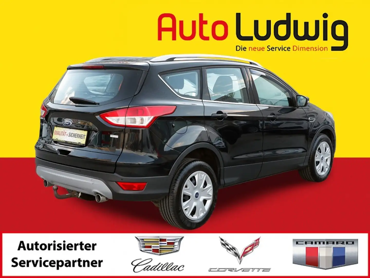 Ford Kuga 2,0 TDCi Trend*NAVI*PARKASSIST*PDC*AHK*SHZ*TEMP... Schwarz - 2