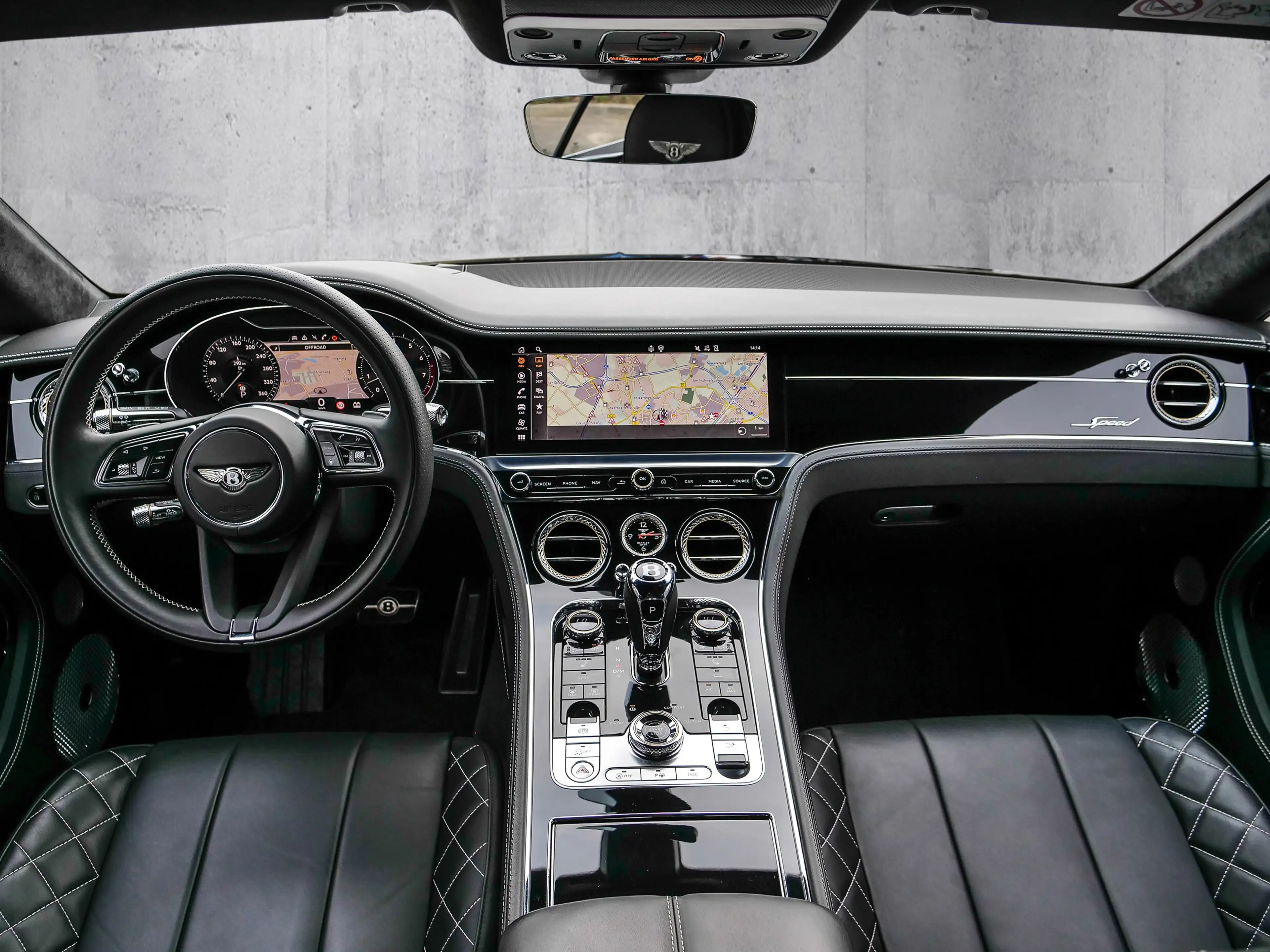 Bentley Continental GT W12 Speed Onyx, Diamond Knurling — photo 7