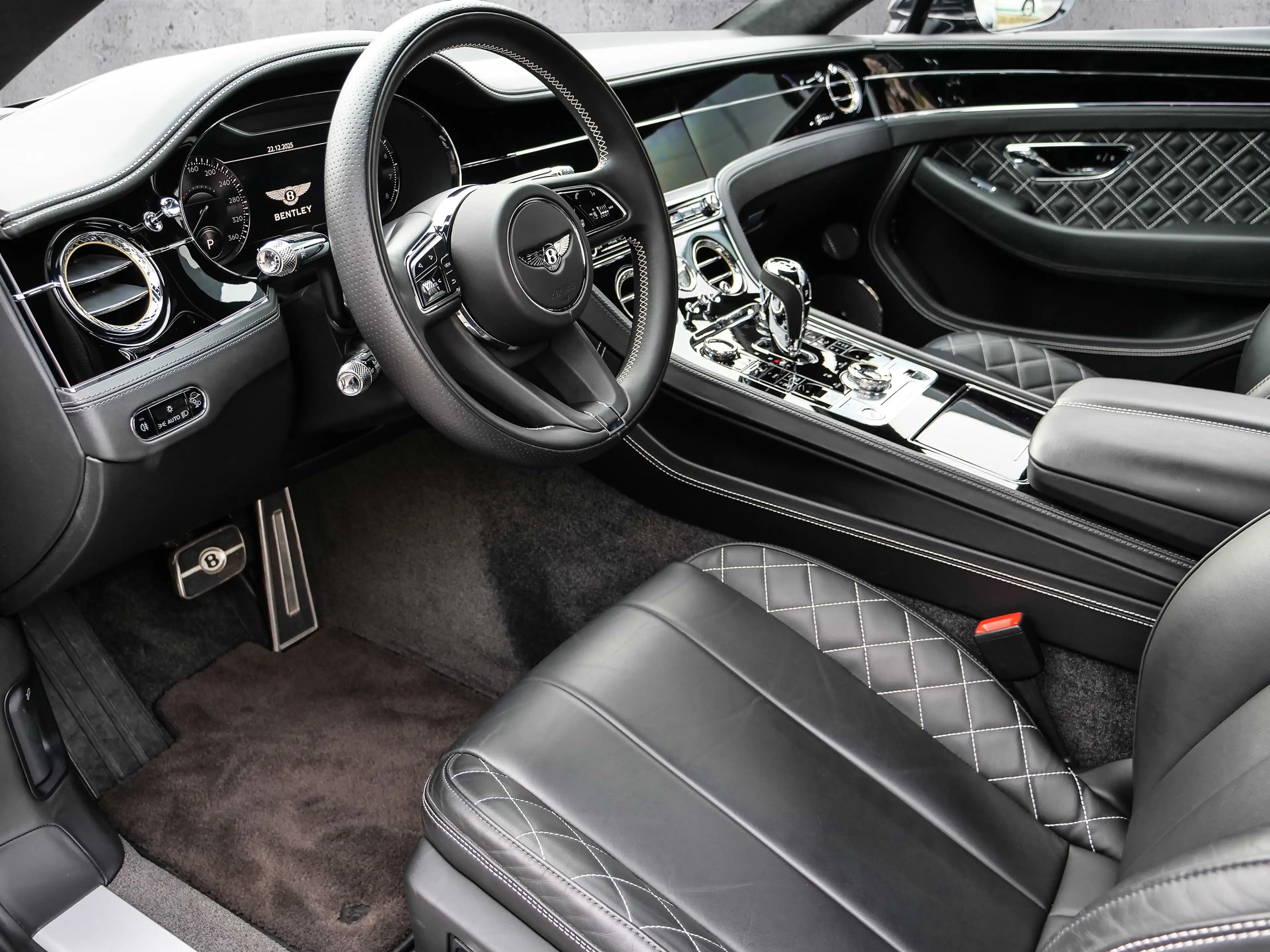 Bentley Continental GT W12 Speed Onyx, Diamond Knurling — photo 13