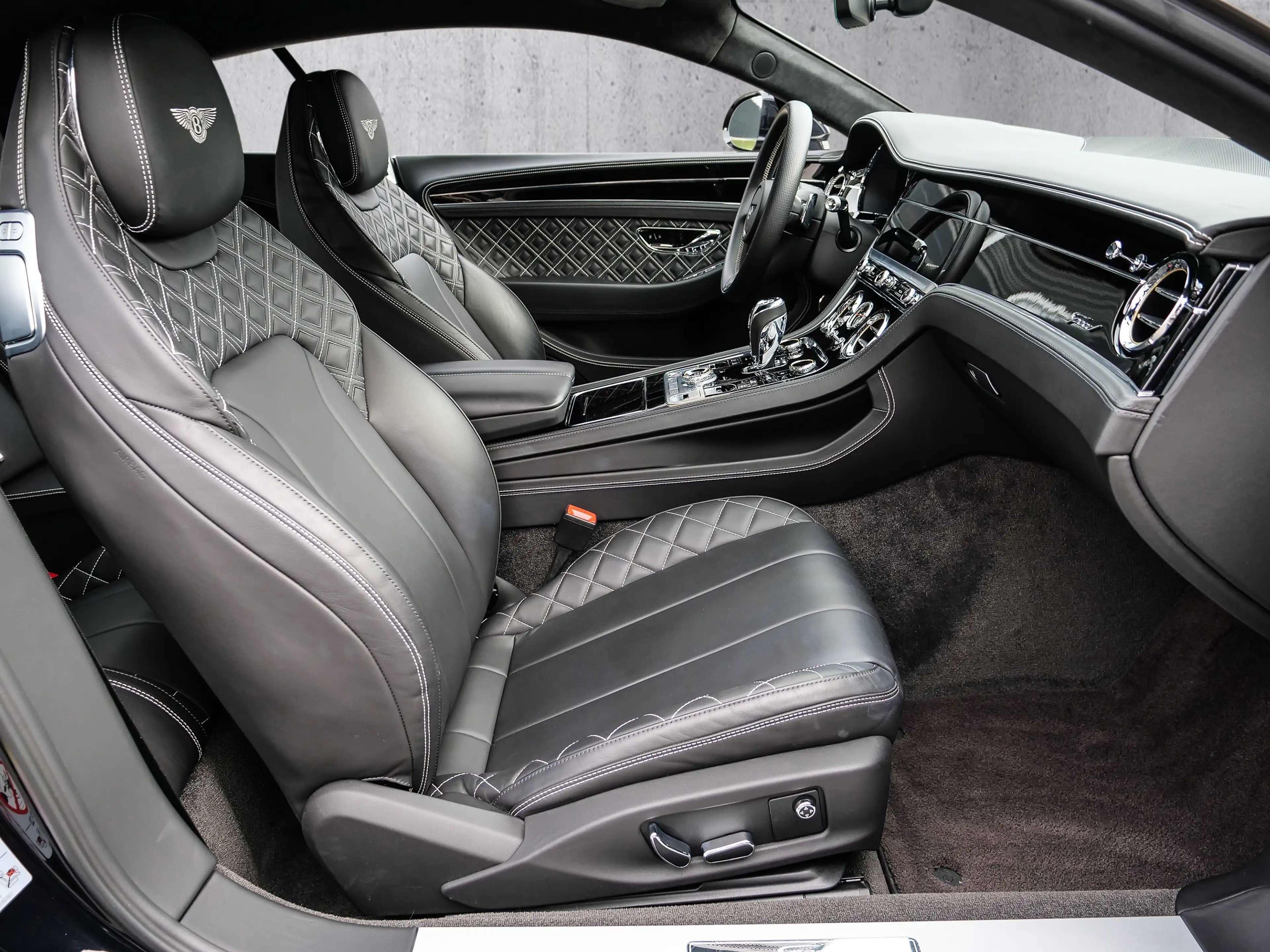 Bentley Continental GT W12 Speed Onyx, Diamond Knurling — photo 6
