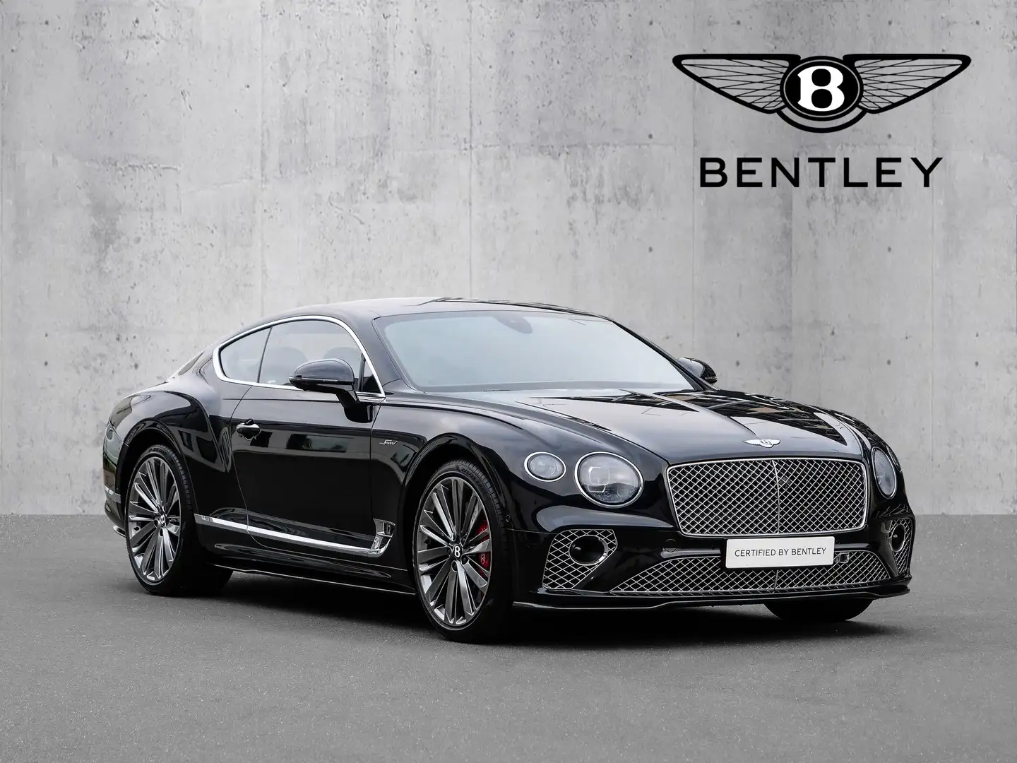 Bentley Continental GT W12 Speed Onyx, Diamond Knurling Noir - 1