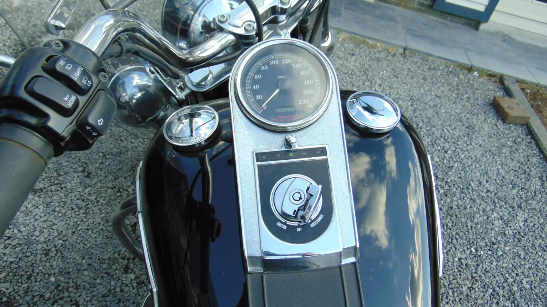 Harley-Davidson Heritage Softail 1.5. 35430 km. Zwart - 2