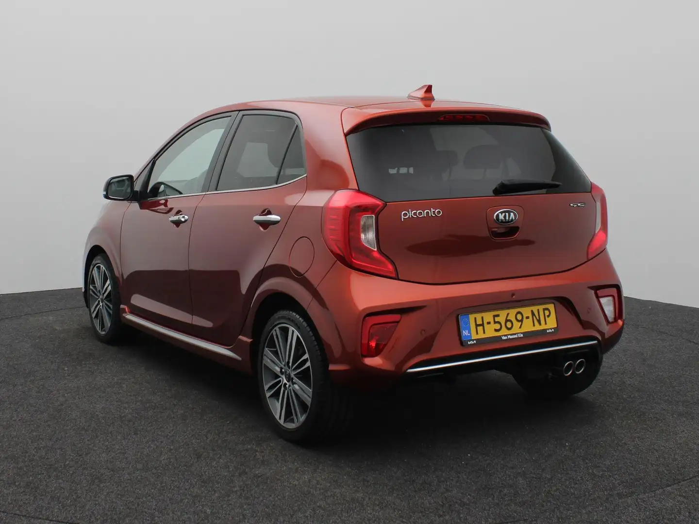 Kia Picanto 1.0 T-GDI GT-Line 100 PK | Leder | Stoelverwarming Oranje - 2