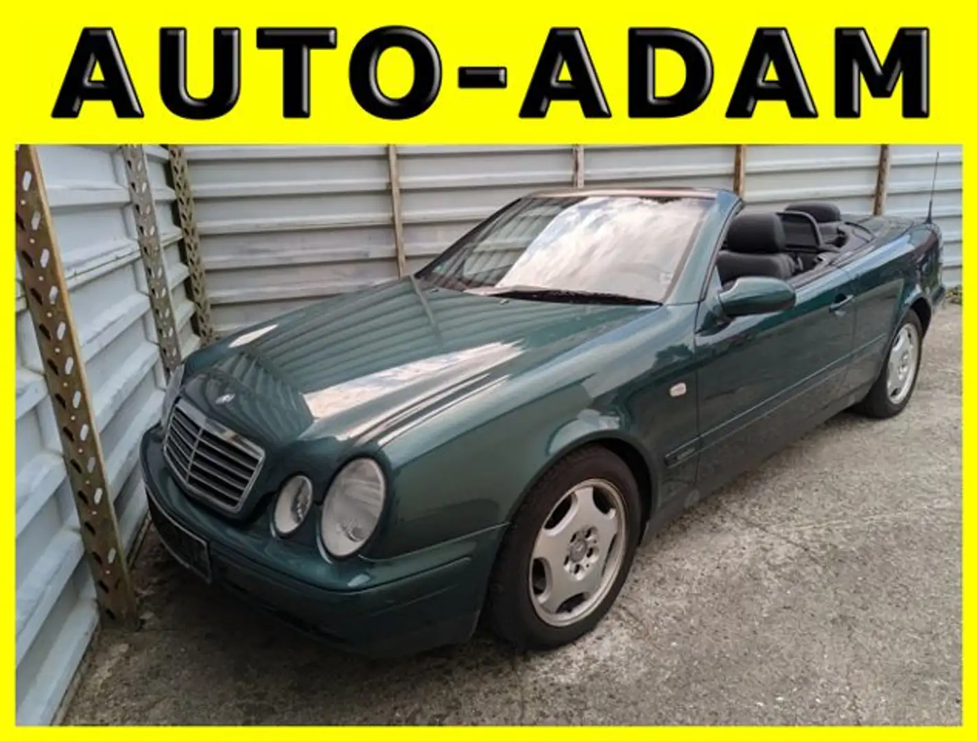 Mercedes-Benz CLK 320 Cabrio*Automatik*Klima*Leder*Tüv:05/2026 Grün - 1