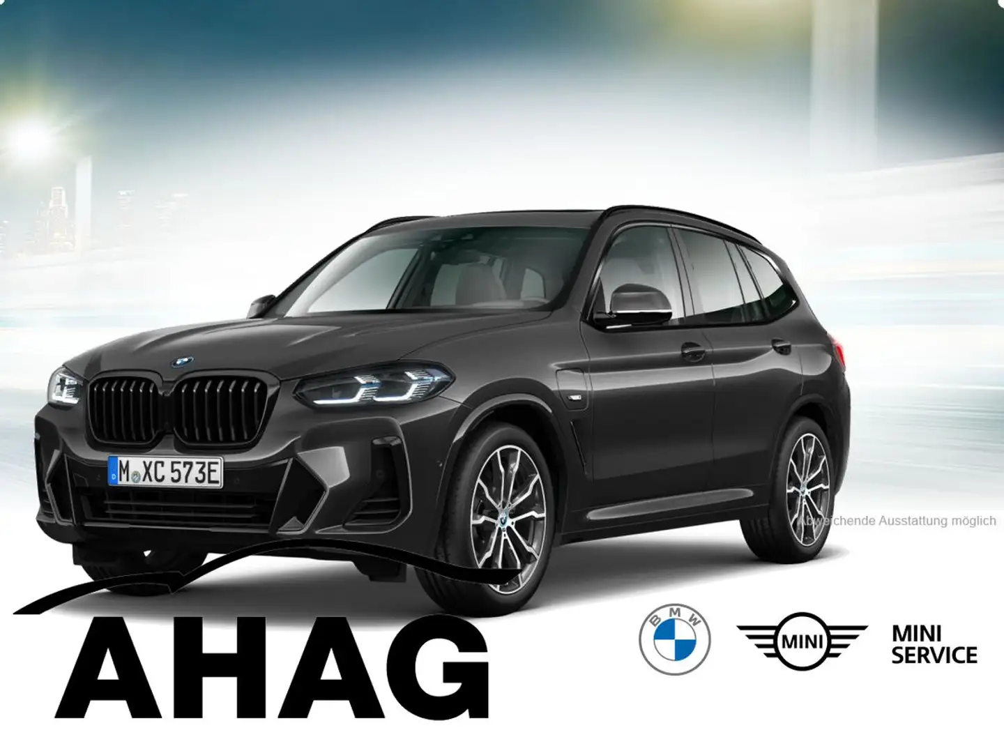 BMW X3 xDrive30e AT M Sportpaket Innovationsp. AHK Grau - 2