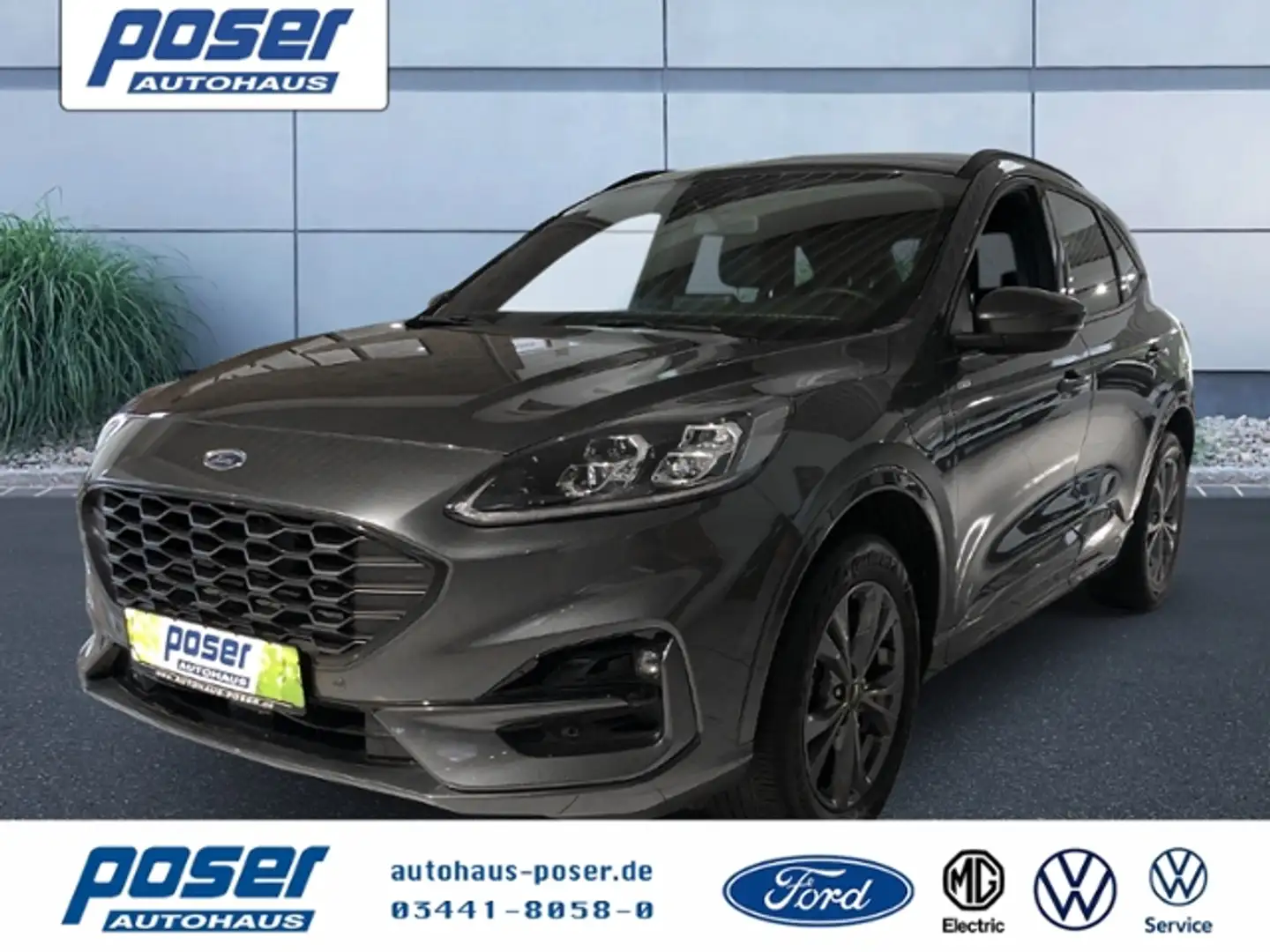 Ford Kuga Plug-In Hybrid ST-Line X  LED NAVI ALU Gris - 1