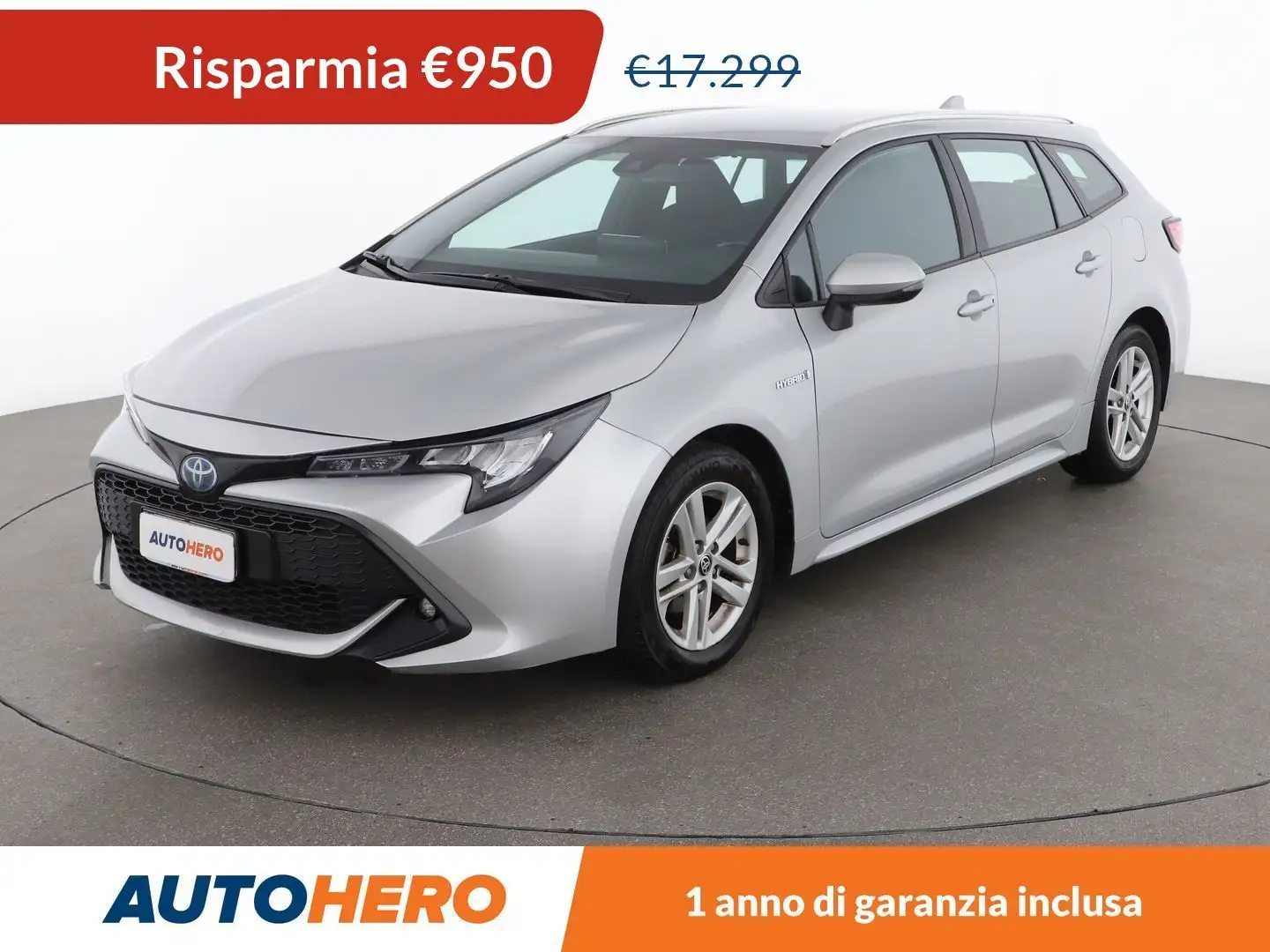 Toyota Corolla 1.8 Hybrid Style FHEV Argento - 1