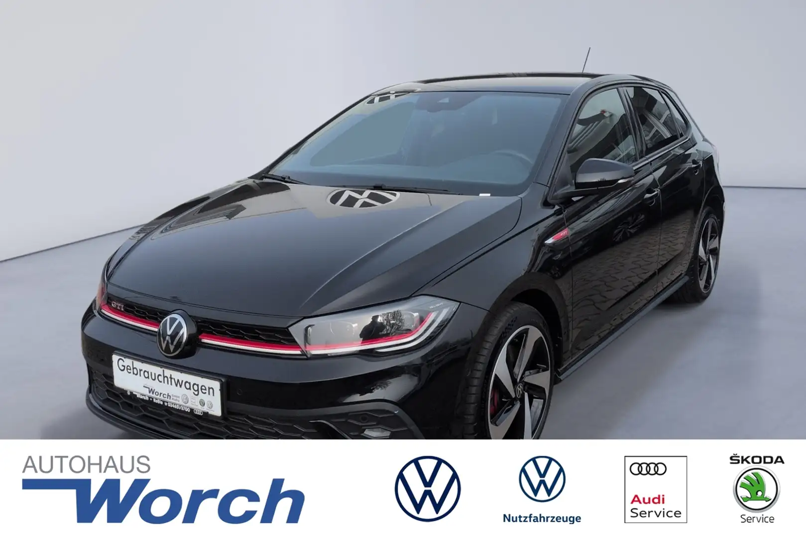Volkswagen Polo GTI DSG LED+SHZ+CLIMATRONIC+GRA Noir - 1