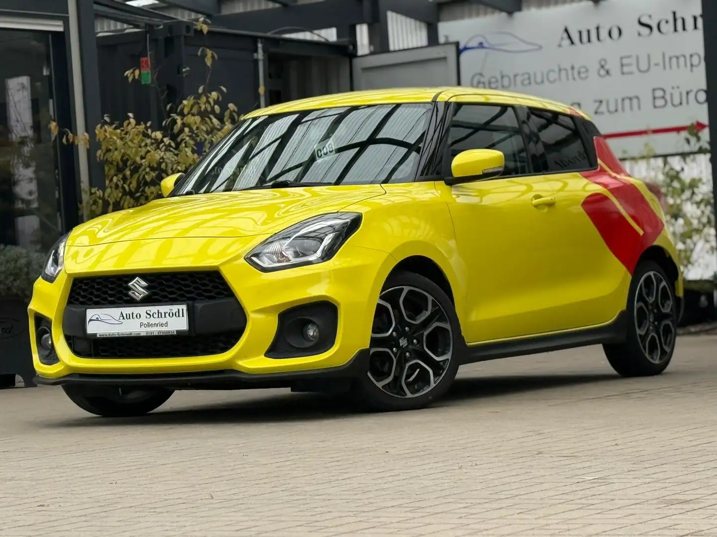 Suzuki Swift Sport 1.4 BoosterJet, ACC, LED, Kamera, Navi, DAB Gelb - 1