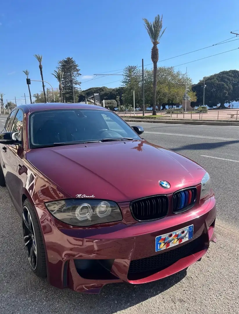 BMW 118 Serie 1 E/81-87 118d 5p 2.0 Attiva 143cv dpf Roşu - 1