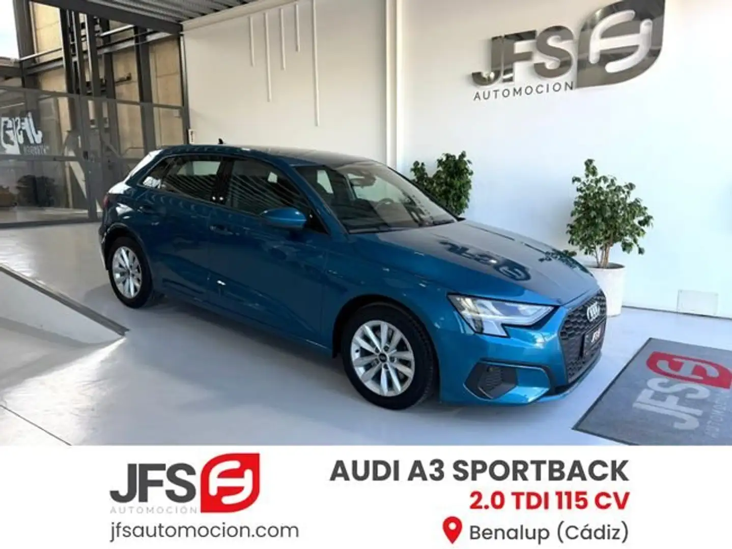 Audi A3 2.0 TDI 115 CV Azul - 1