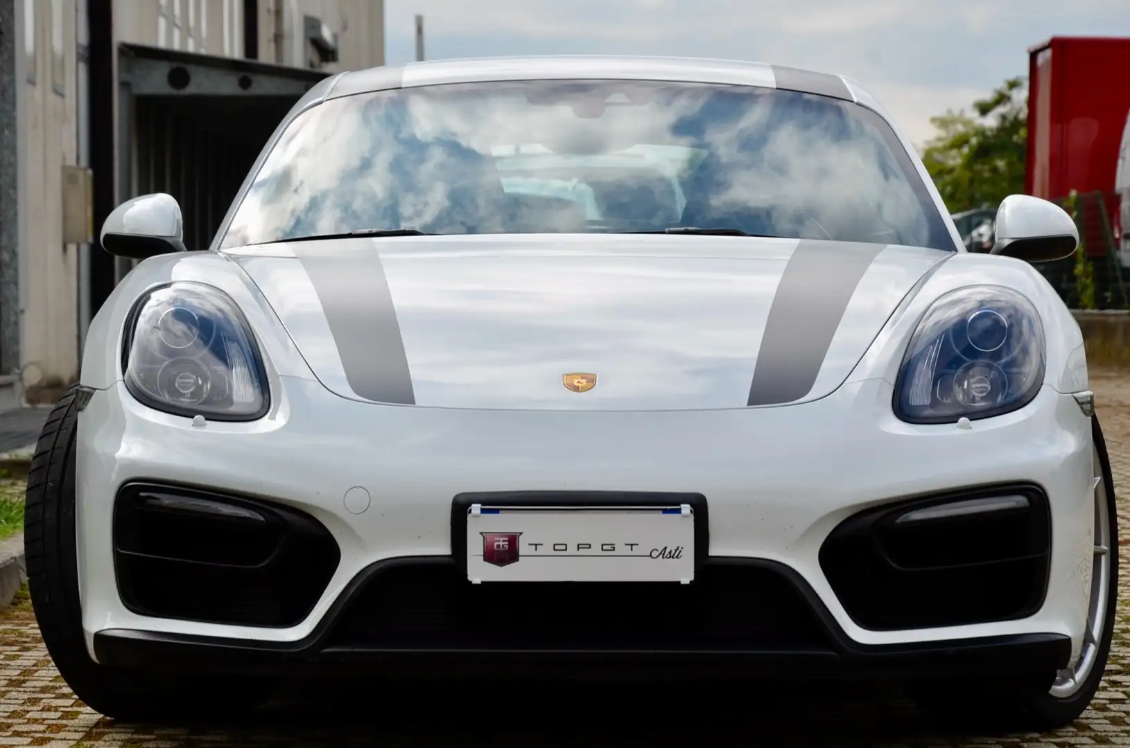 Porsche Cayman 981 3.4 GTS 340cv PDK, UFF ITA, SCARICO, PERMUTE Bianco - 2