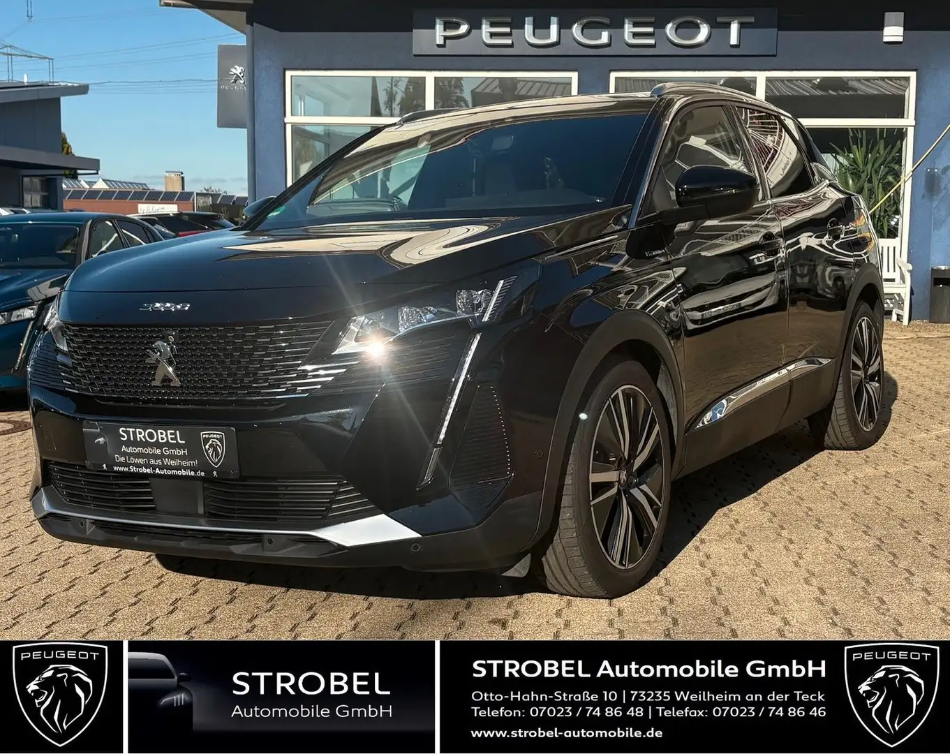 Peugeot 3008 Hybrid4 300 GT Negro - 1