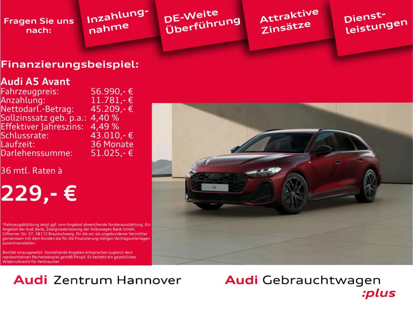 Audi A5 Avant 2.0 TFSI S line Head-Up Matrix B&O Memory Rot - 2