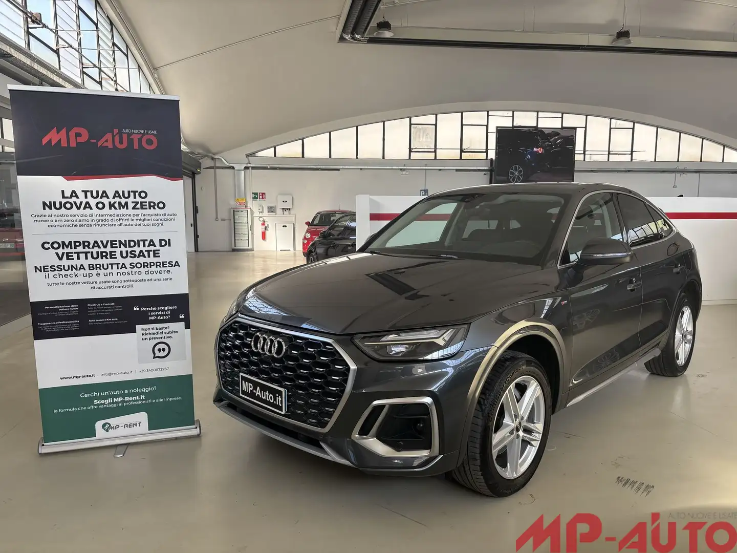Audi Q5 Q5 40 TDI 204 CV quattro S tronic Gris - 1