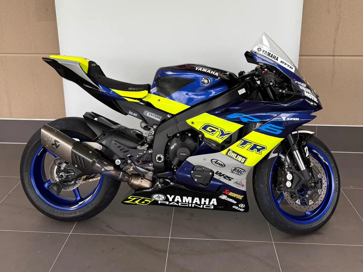 Yamaha YZF-R6 GYTR Blau - 1