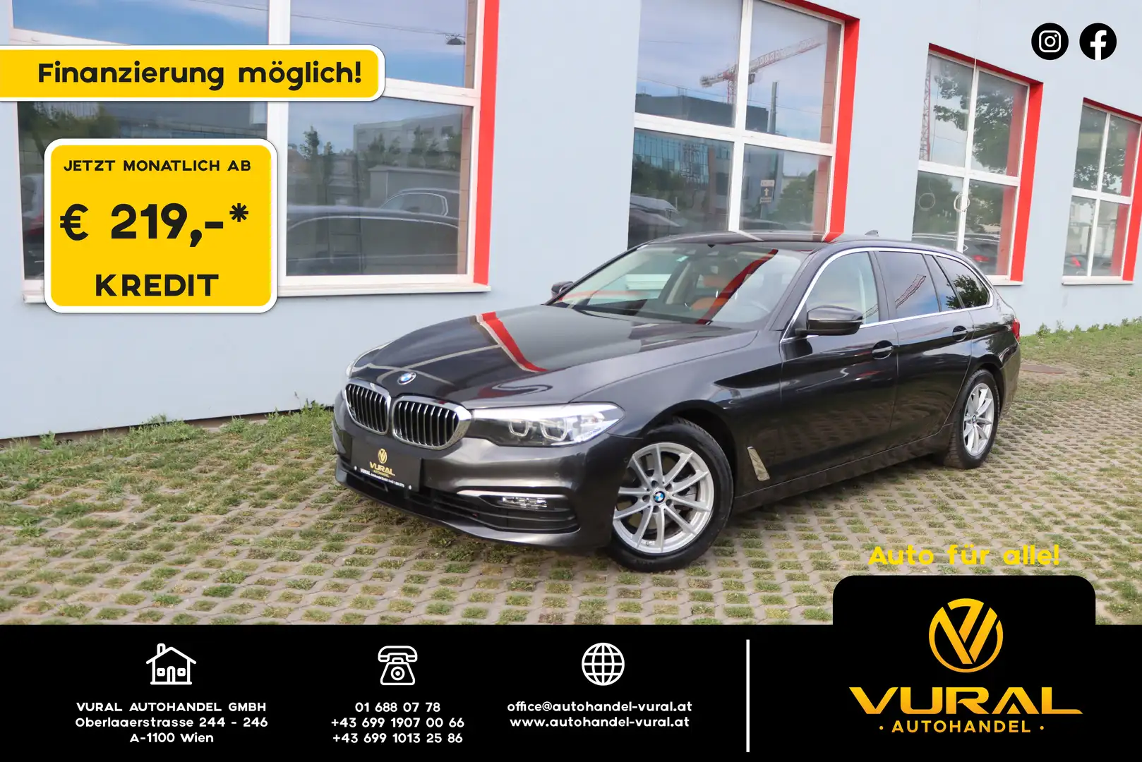 BMW 520 d G31 | Sport Fahrwerk | Rückfahrkamera | ACC | Grau - 1