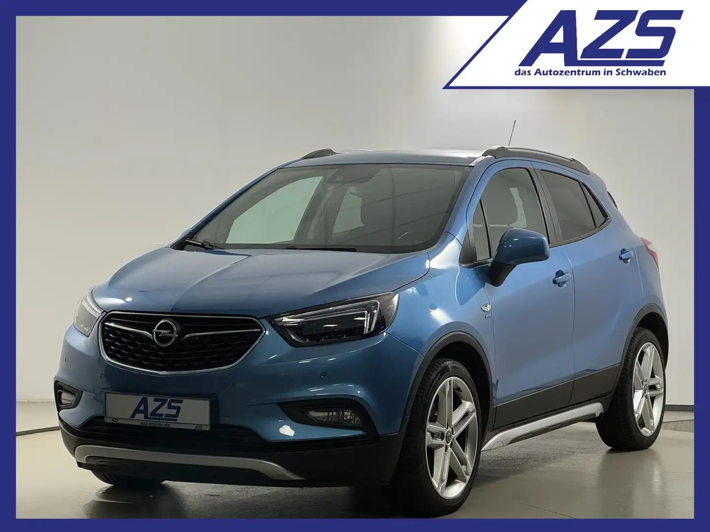 Opel Mokka X 4x4 Navi AHK Schiebedach Standhzg Kamera Blu/Azzurro - 1