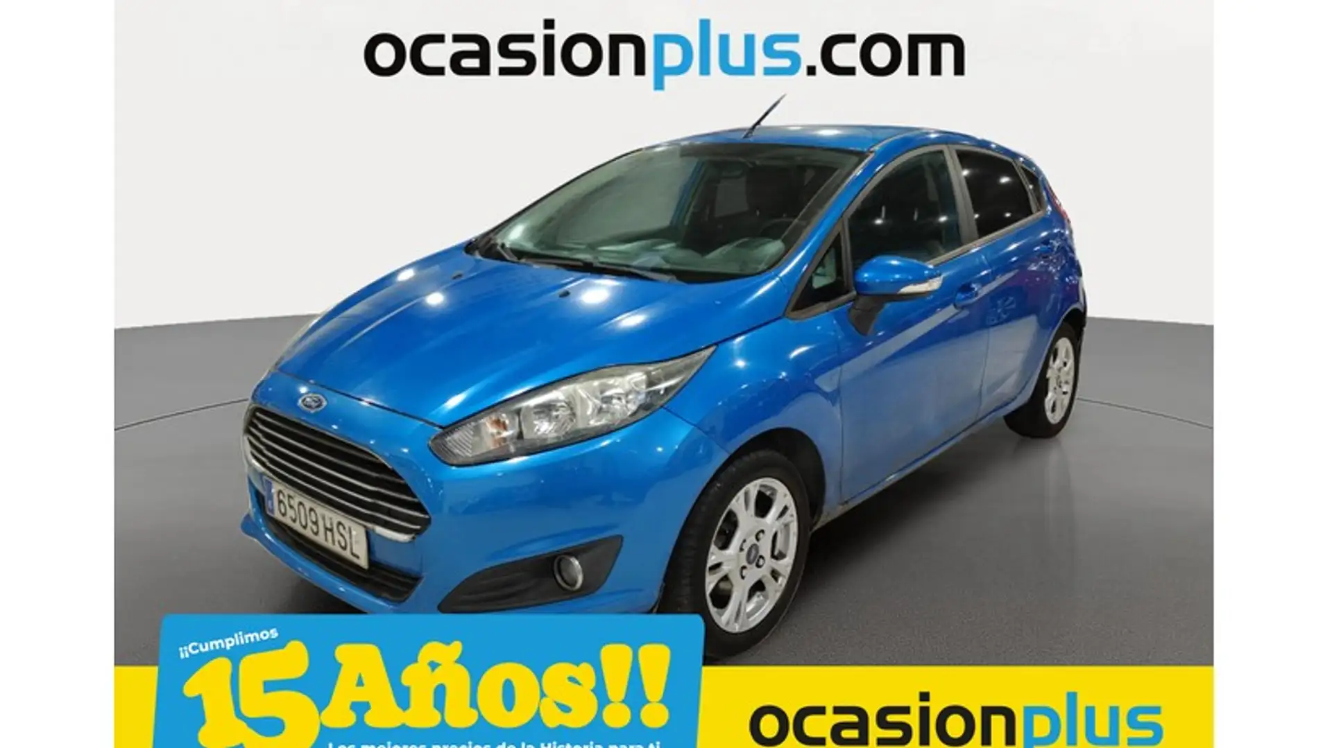 Ford Fiesta 1.6 Ti-VCT Trend Powershift Bleu - 1