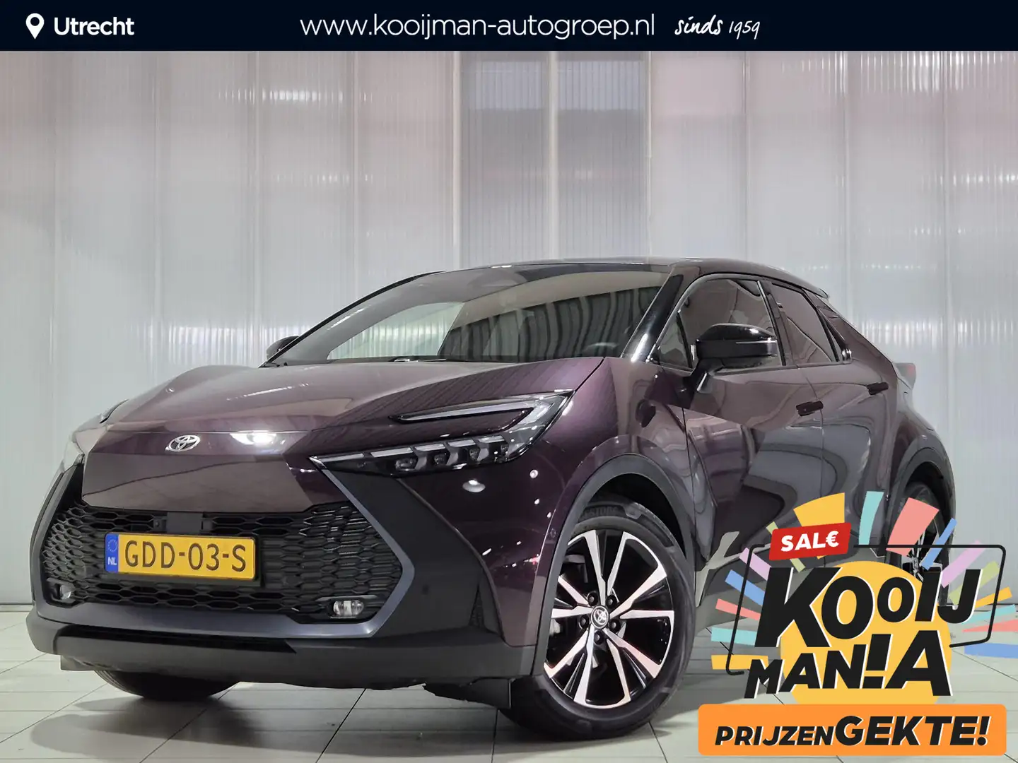 Toyota C-HR 1.8 Hybrid 140 First Edition Paars - 1