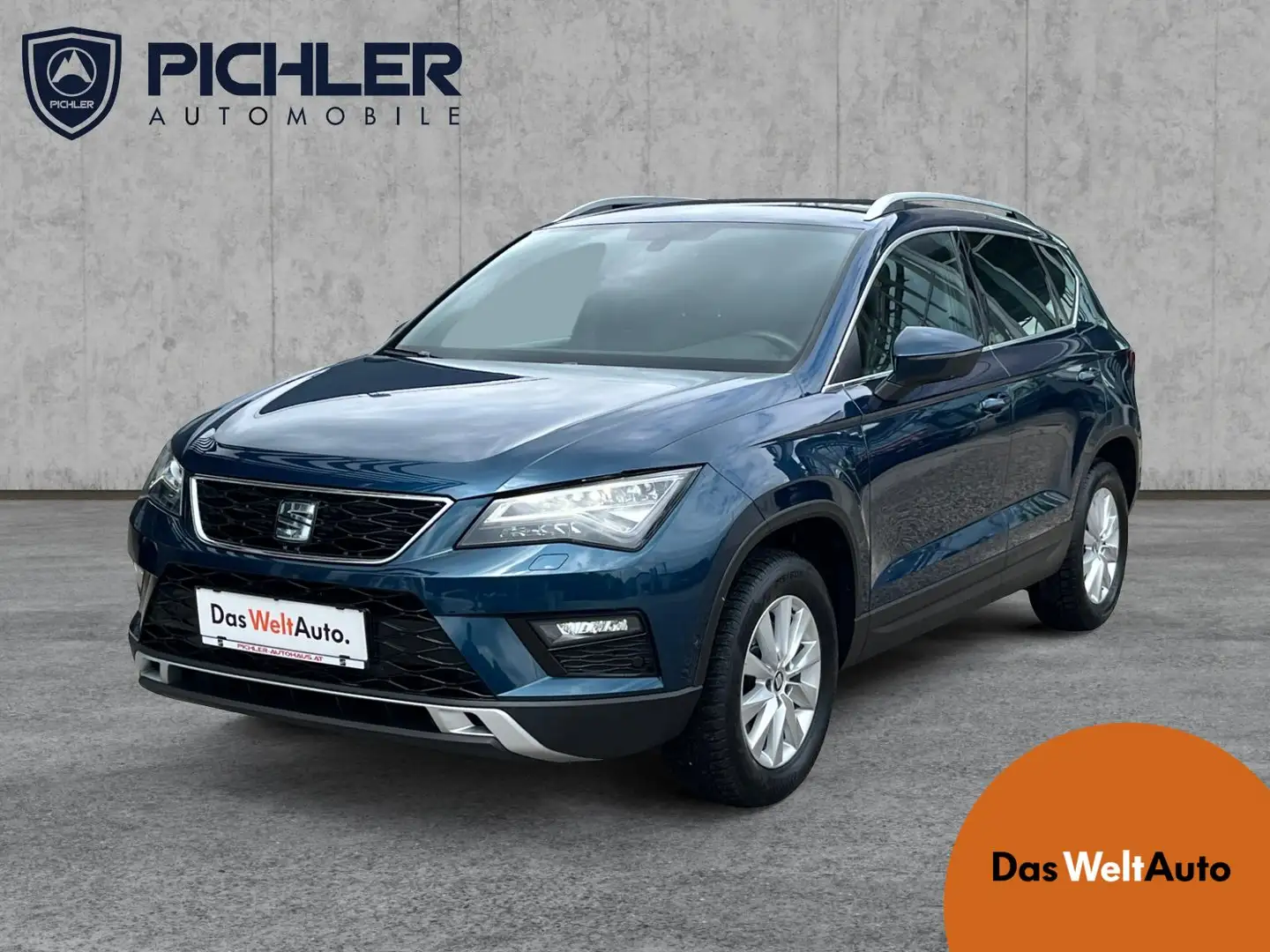 SEAT Ateca Xcellence 2.0 TSI DSG 4Drive Blau - 1