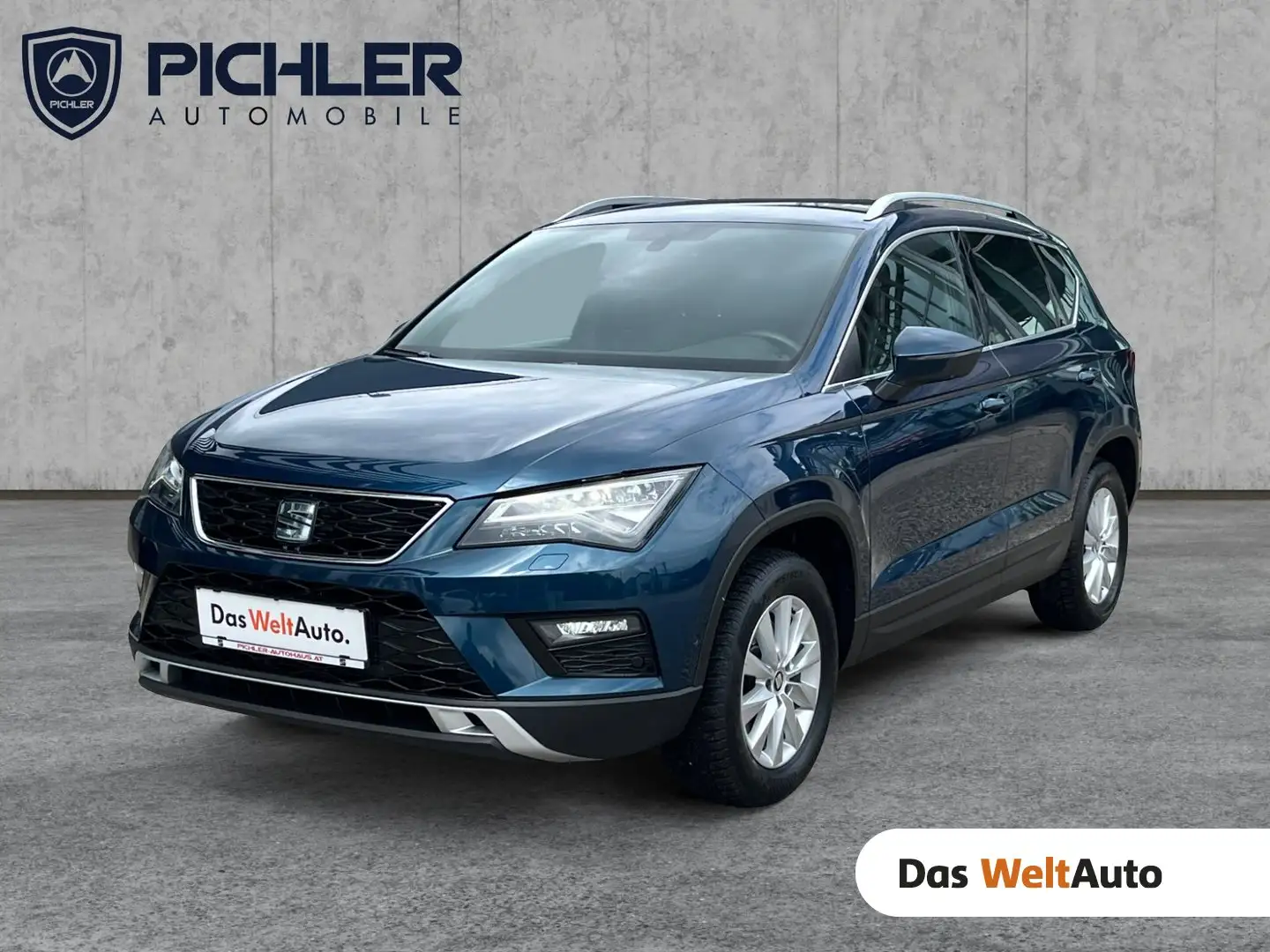 SEAT Ateca Xcellence 2.0 TSI DSG 4Drive Bleu - 1