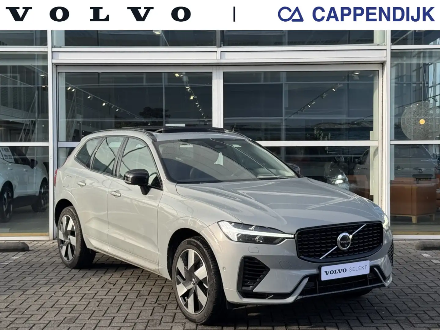 Volvo XC60 T6 398PK Recharge Ultra Dark| Panodak| Adap.Cruise Grigio - 1