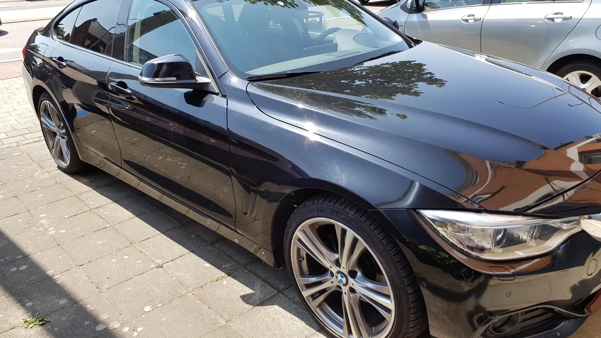 BMW 420 420d Gran Coupe xDrive Sport-Aut. Advantage Negru - 2