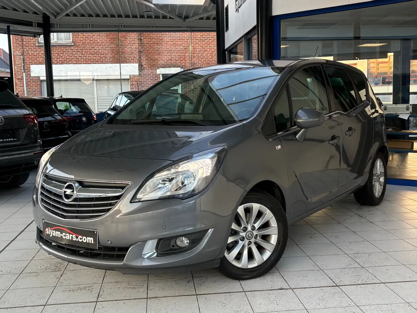 Opel Meriva 1.4 Turbo *CUIR * GPS * CAMERA * PDC * JANTE* Gris - 1