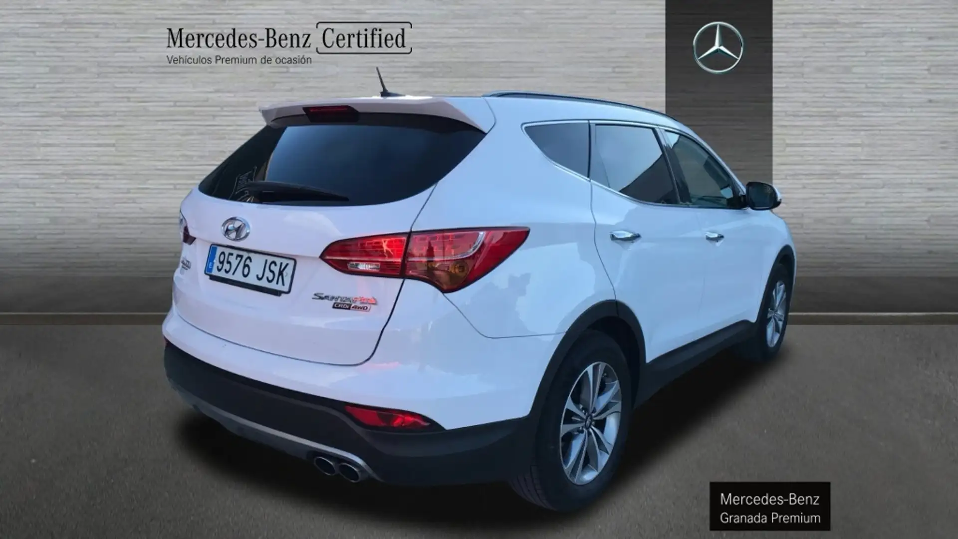 Hyundai SANTA FE KLASS Wit - 2
