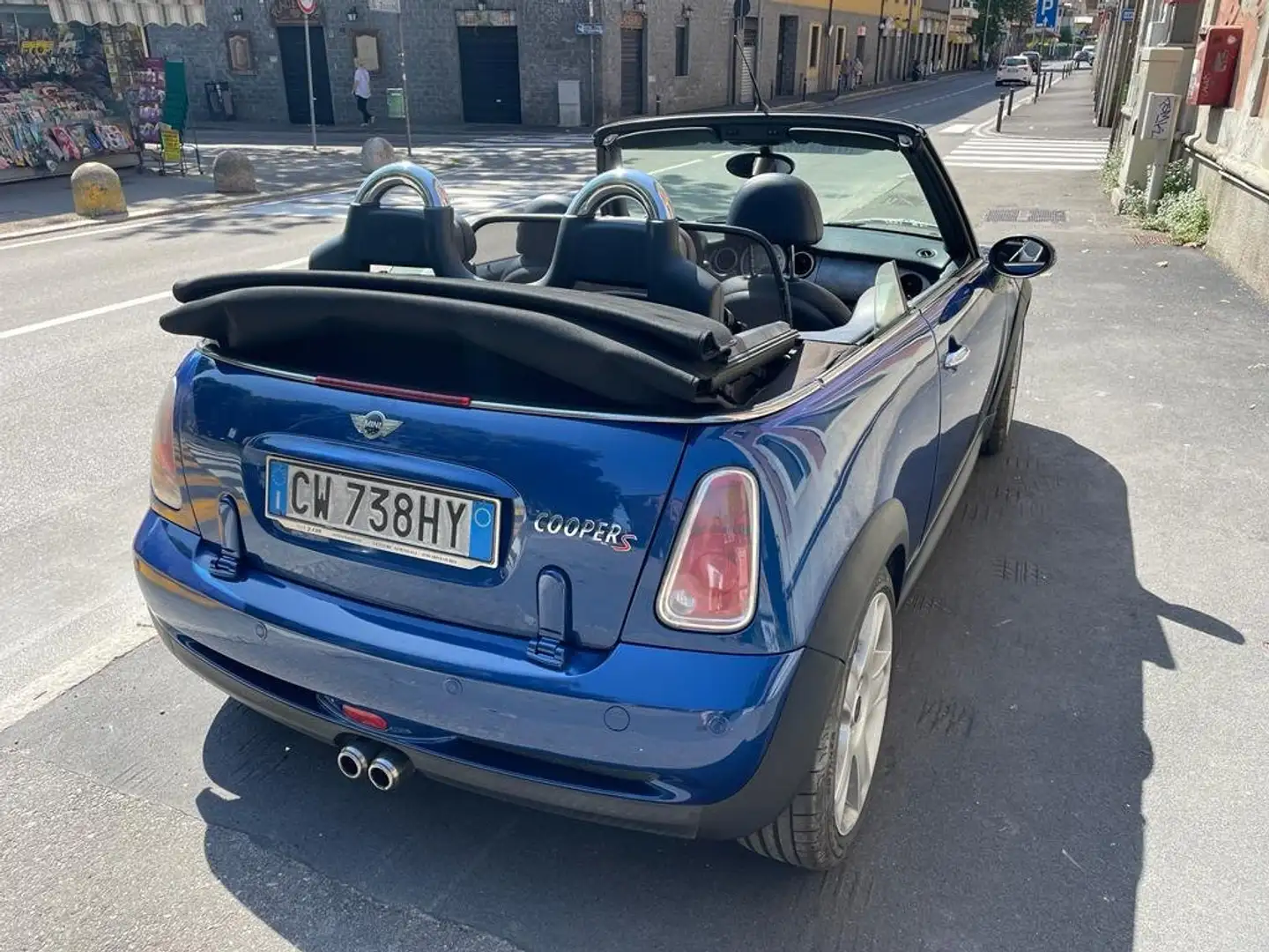 MINI Cooper S Cabrio Kék - 1