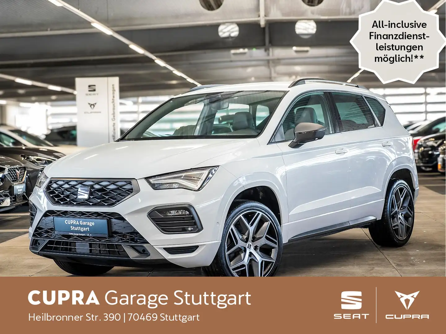 SEAT Ateca 2.0 TDI FR (EURO 6d) Weiß - 1