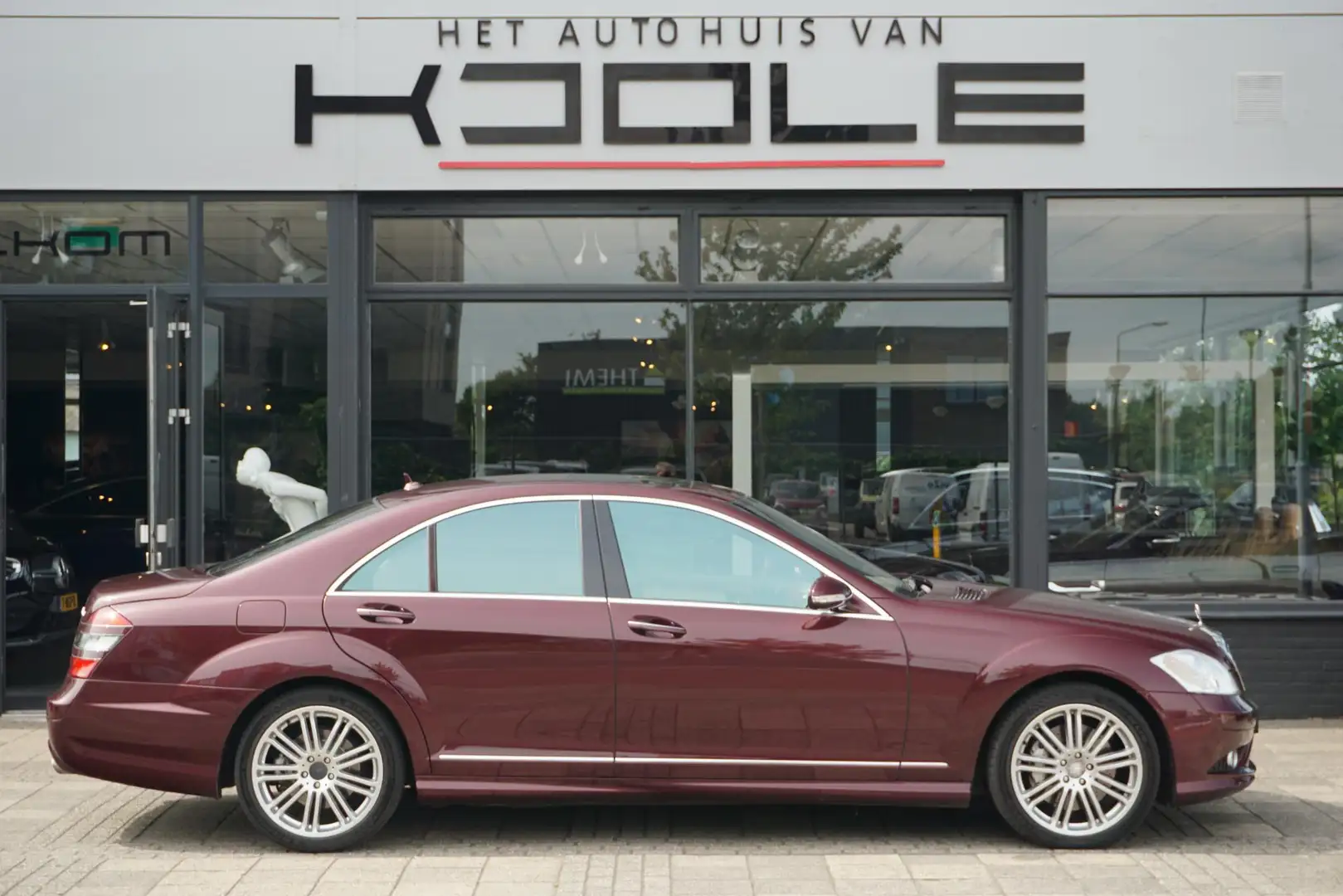 Mercedes-Benz S 500 4-Matic Rojo - 1
