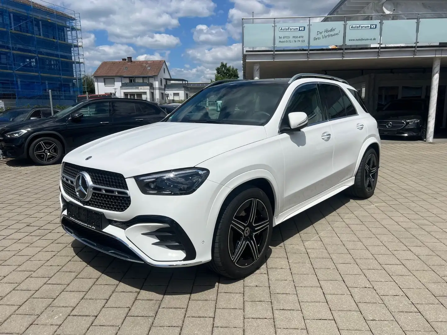 Mercedes-Benz GLE 450 d 4M*AMG*7-Sitze*HUD*Airm*MBUX*360°*AHK Weiß - 2