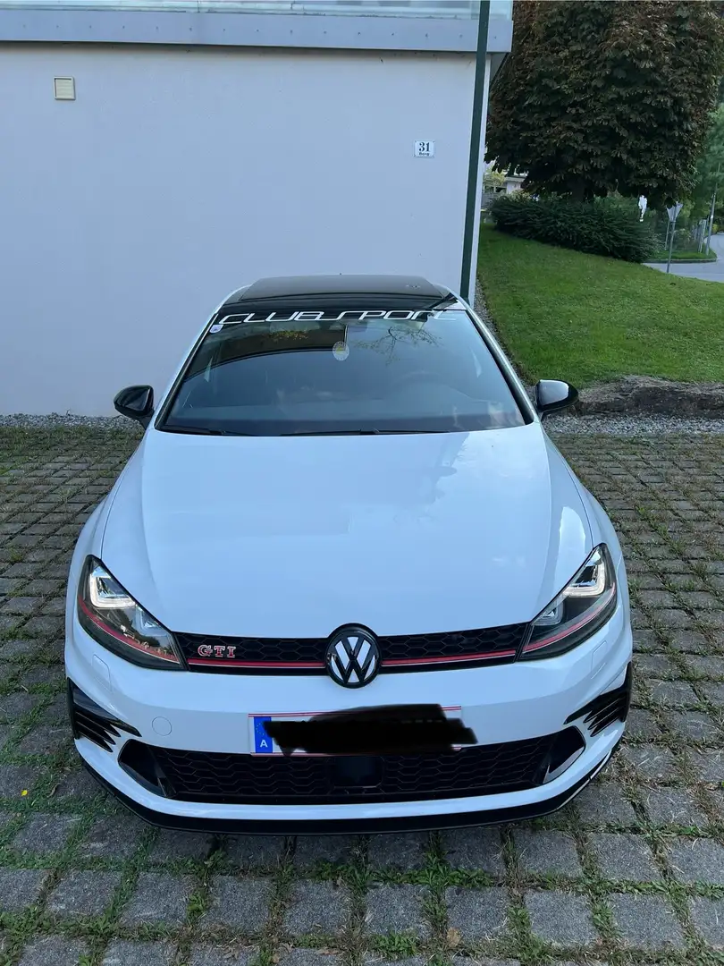 Volkswagen Golf GTI 2,0 TSI DSG Clubsport Weiß - 1