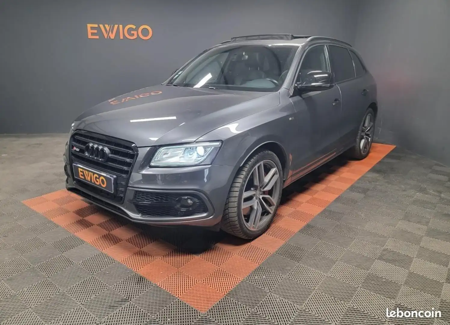 Audi SQ5 3.0 TDI 340ch BI-TURBO COMPETITION PLUS QUATTRO TI Gris - 1