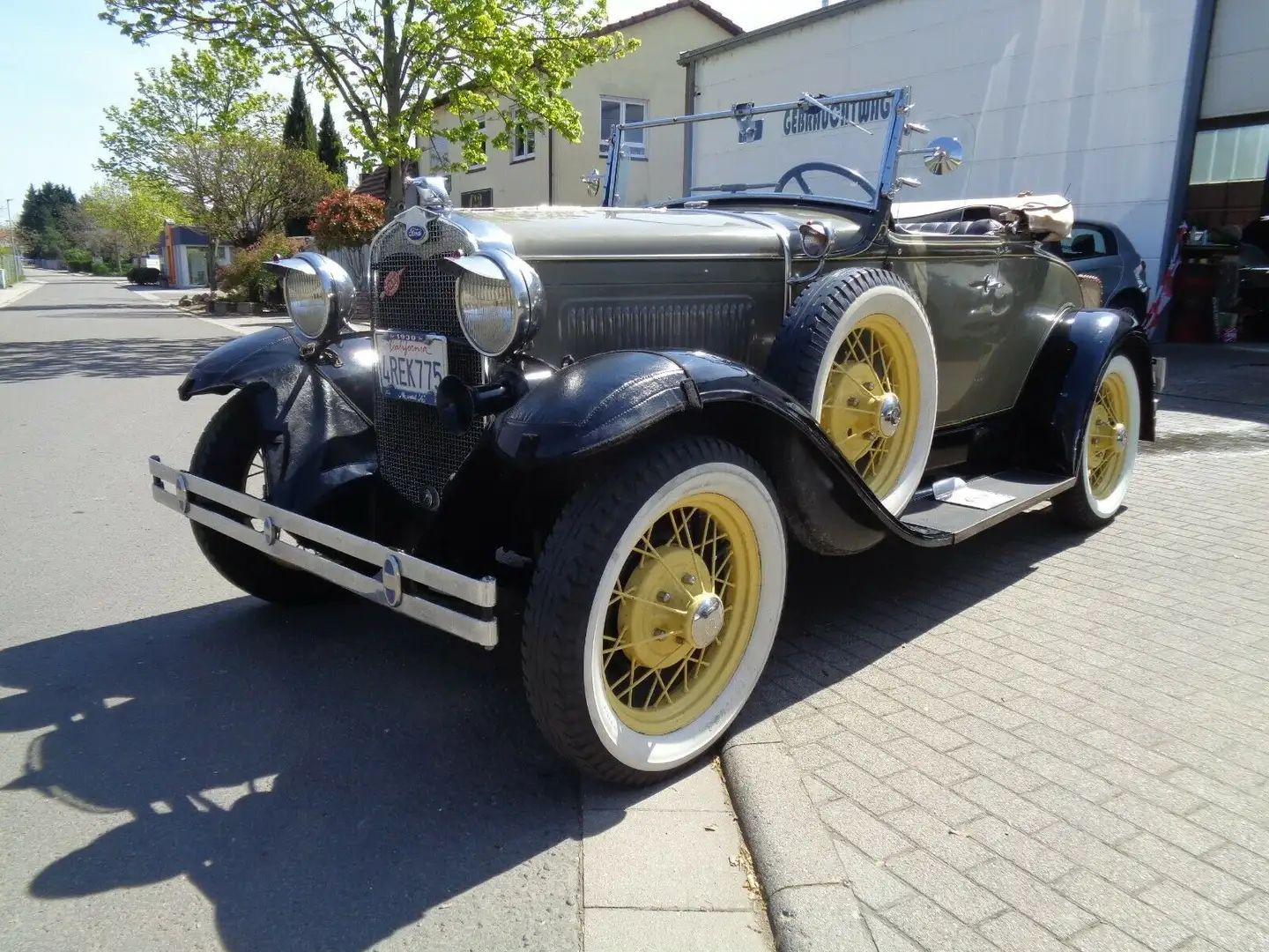 Ford Henry Model A  Roadster Riley TOP Zustand Grijs - 1