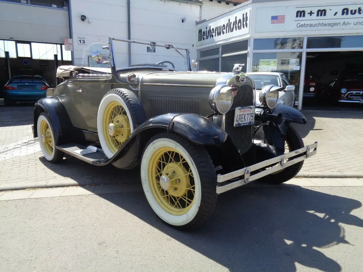 Ford Henry Model A  Roadster Riley TOP Zustand Grijs - 2