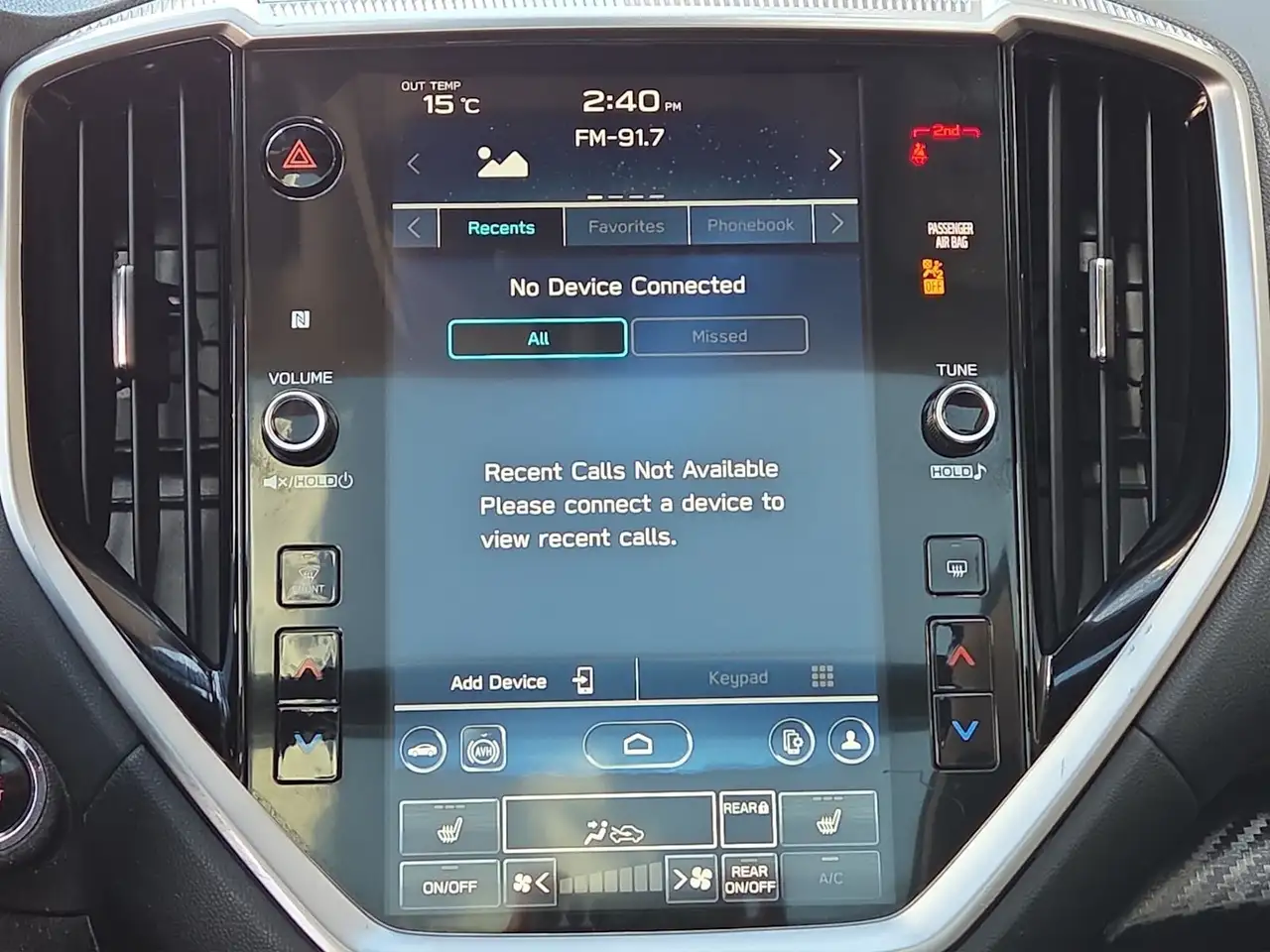 Subaru Ascent снимка Subaru Ascent