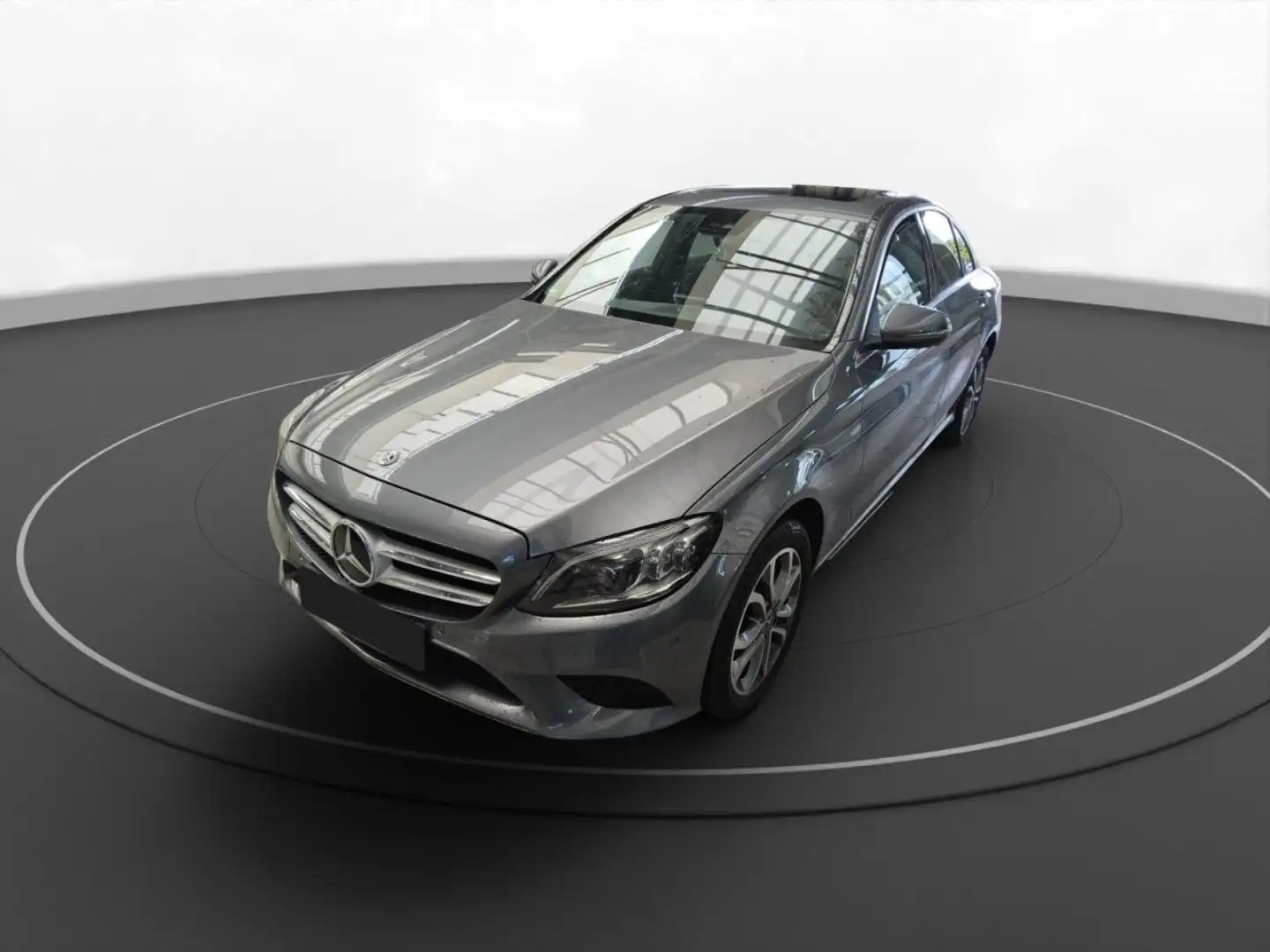 Mercedes-Benz C 220 d 4Matic*9G*NAVI*AHK*SIDE*17*LED*SCHIEBEDA Gris - 1