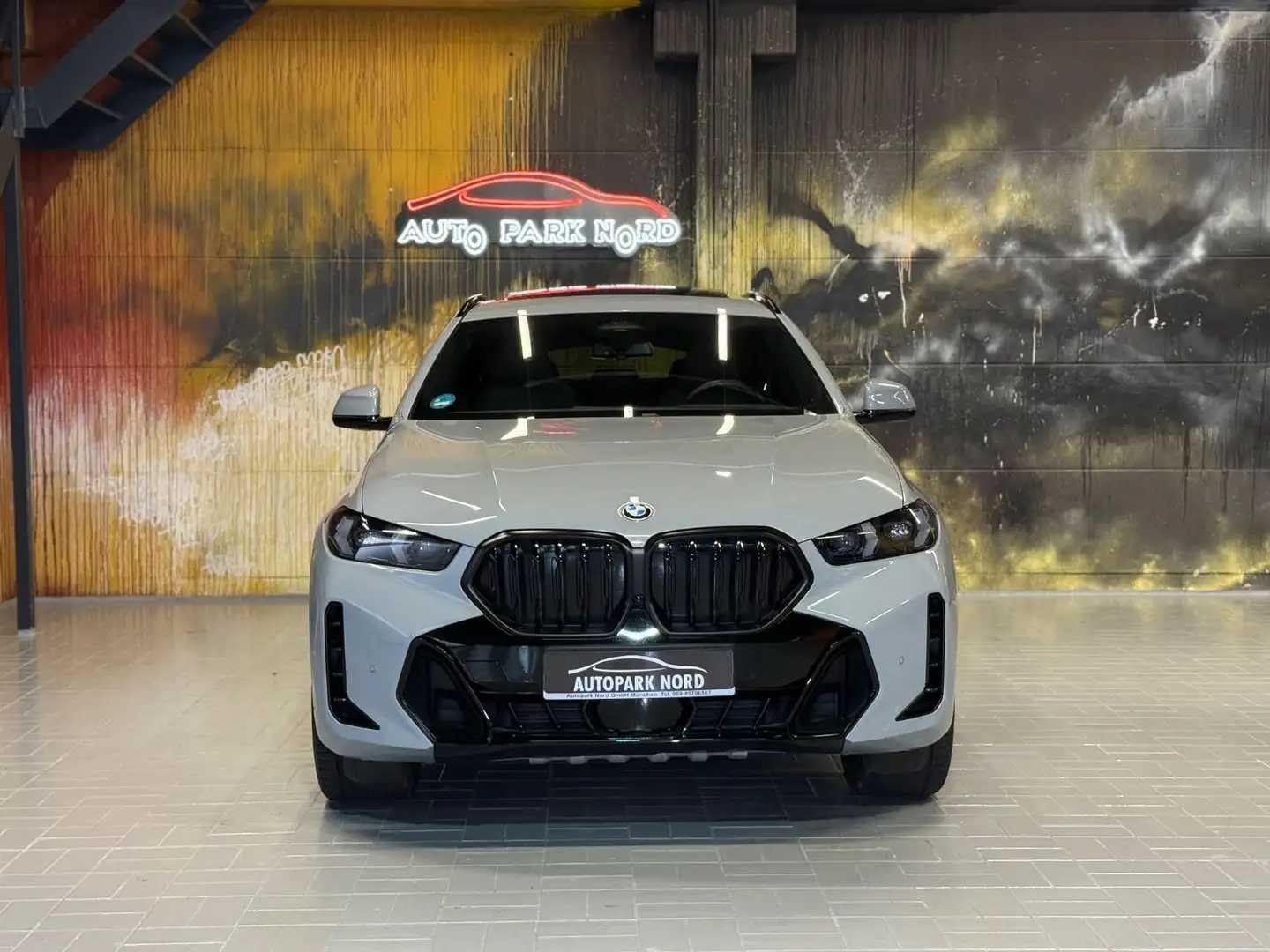 BMW X6 40i xD M Sport Pro~PANO SKY~H&K~360~HUD~21 Grau - 2
