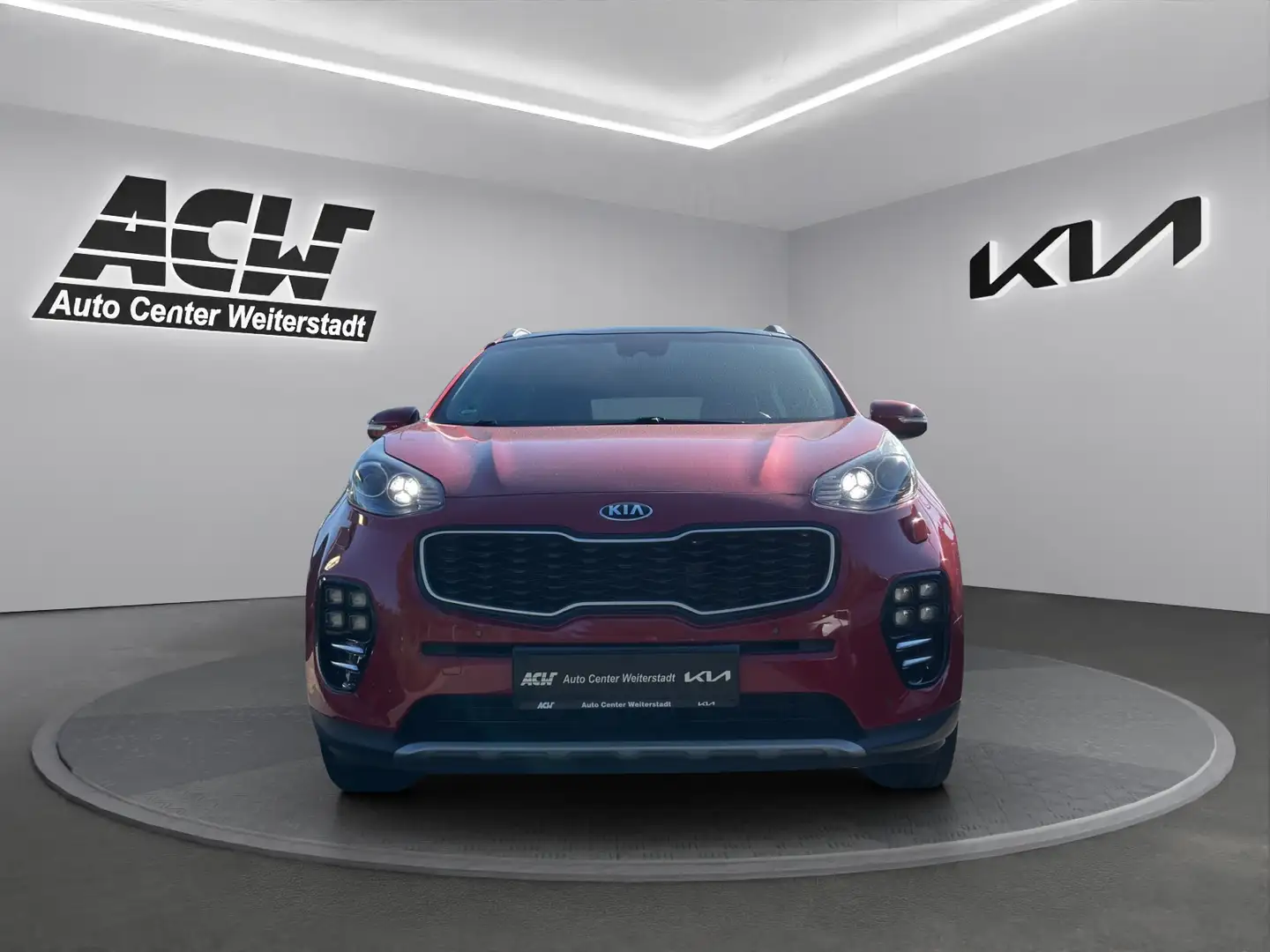 Kia Sportage SPORTAGE 1.6T DCT AWD GTL LEDER XENON JBL 19Z E.SI Rot - 2