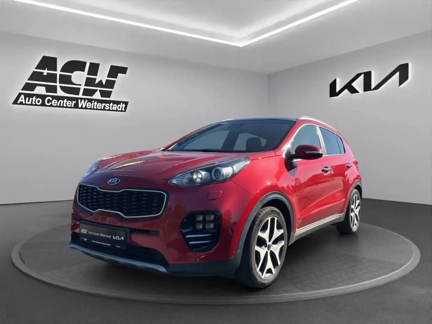 Kia Sportage SPORTAGE 1.6T DCT AWD GTL LEDER XENON JBL 19Z E.SI Rot - 1