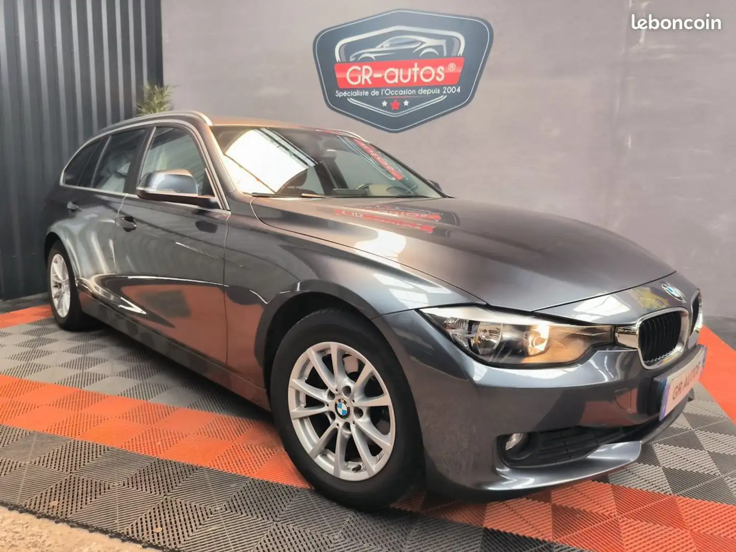BMW 318 Touring 318D sport 143cv 2eme Main 84000km garanti Gris - 1