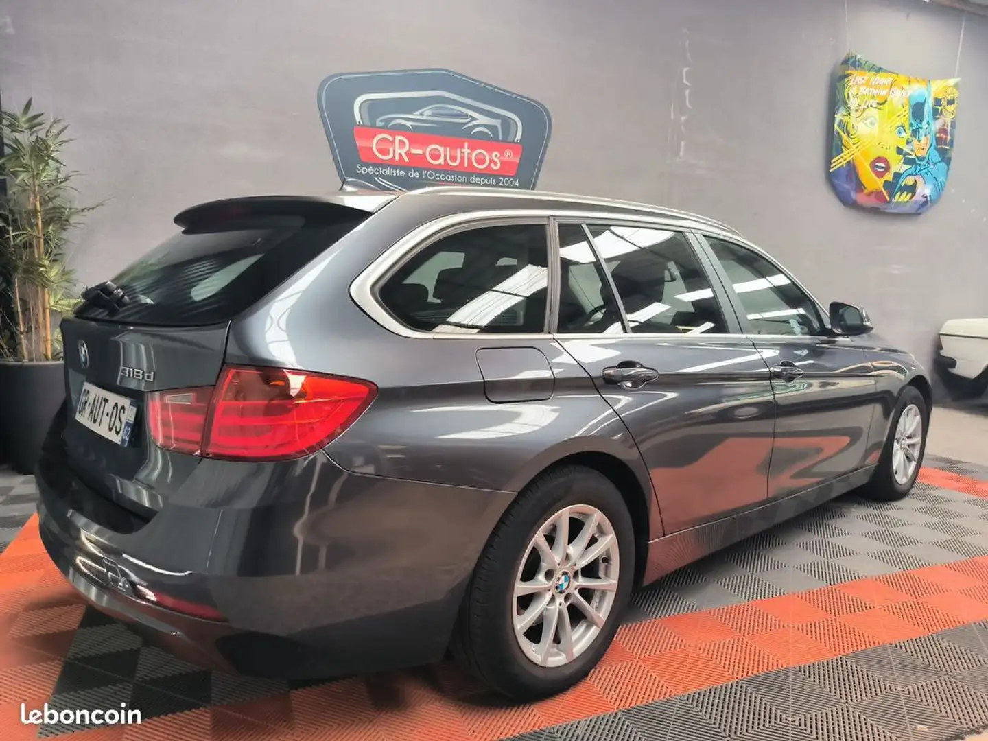 BMW 318 Touring 318D sport 143cv 2eme Main 84000km garanti Gris - 2