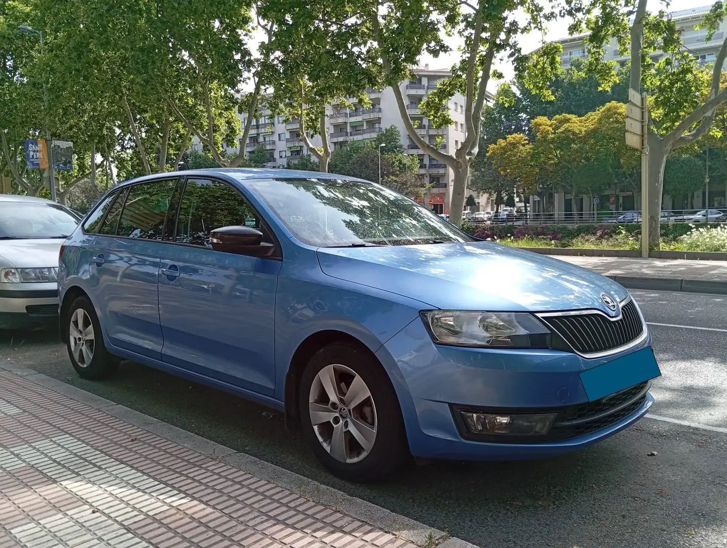 Skoda Rapid/Spaceback Spaceback 1.2 TSI Like 66kW Like Azul - 2