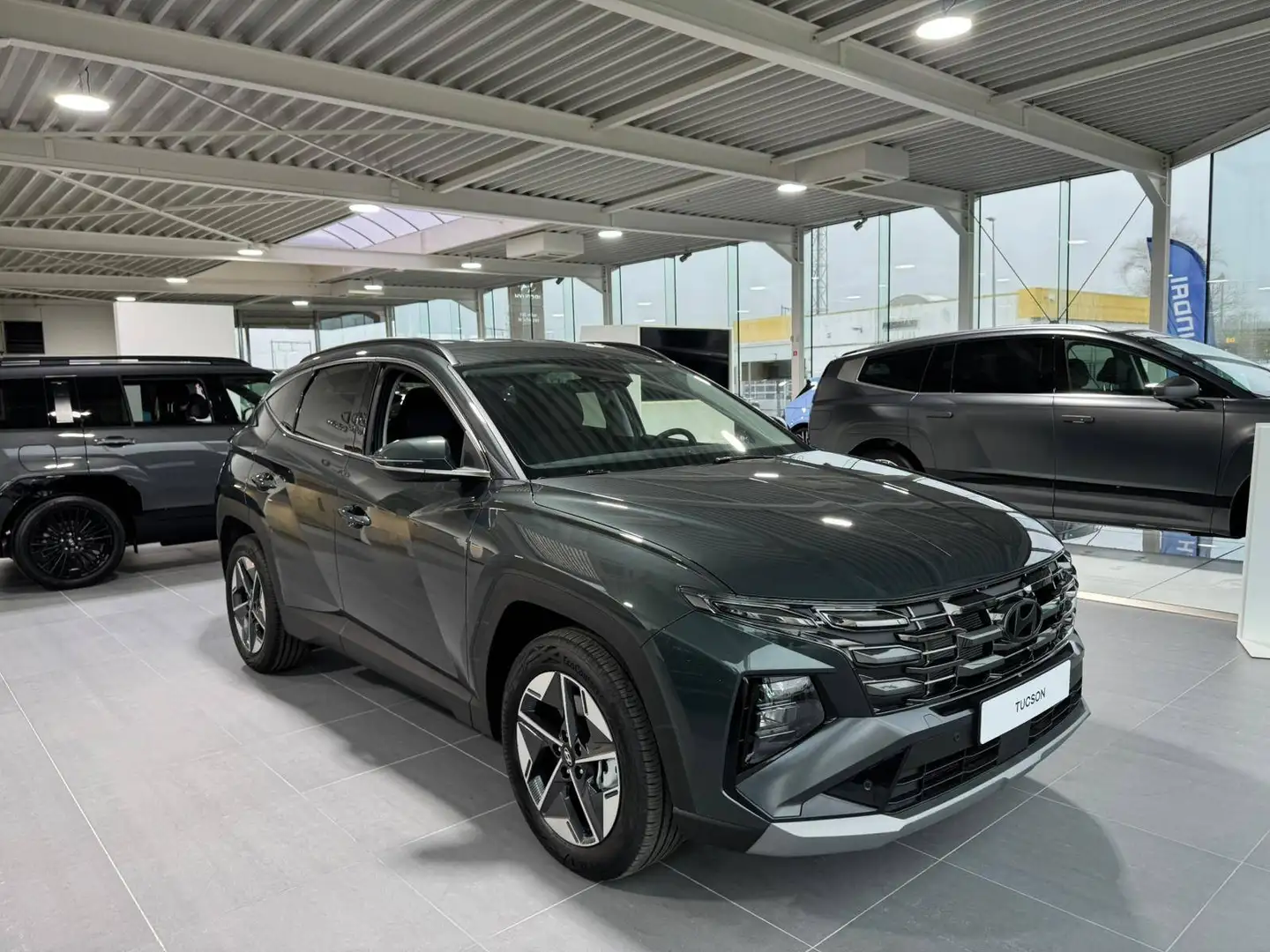 Hyundai TUCSON T-GDi Feel 48v 7DCT Grün - 1