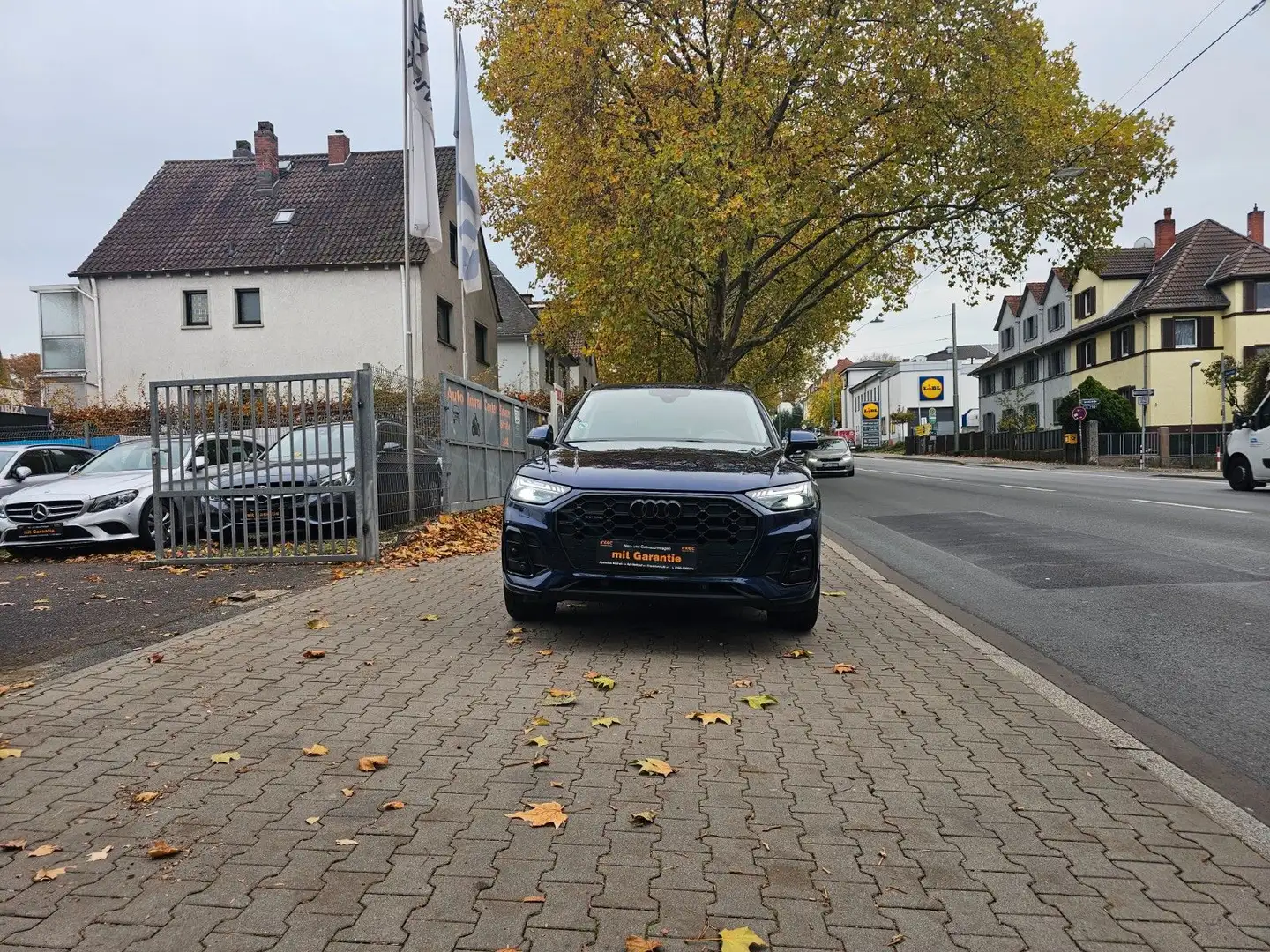 Audi Q5 40 TDI quattro S line Autom,Navi,Kamira,1.Hd Bleu - 1