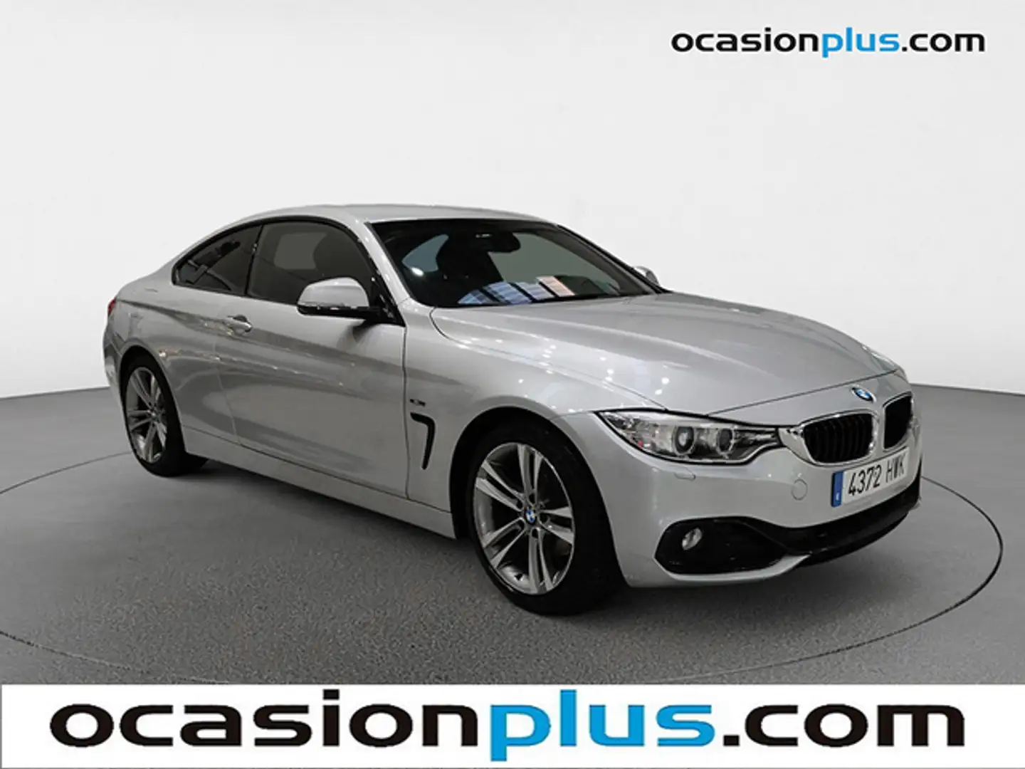 BMW 420 420d Coupé Plateado - 2
