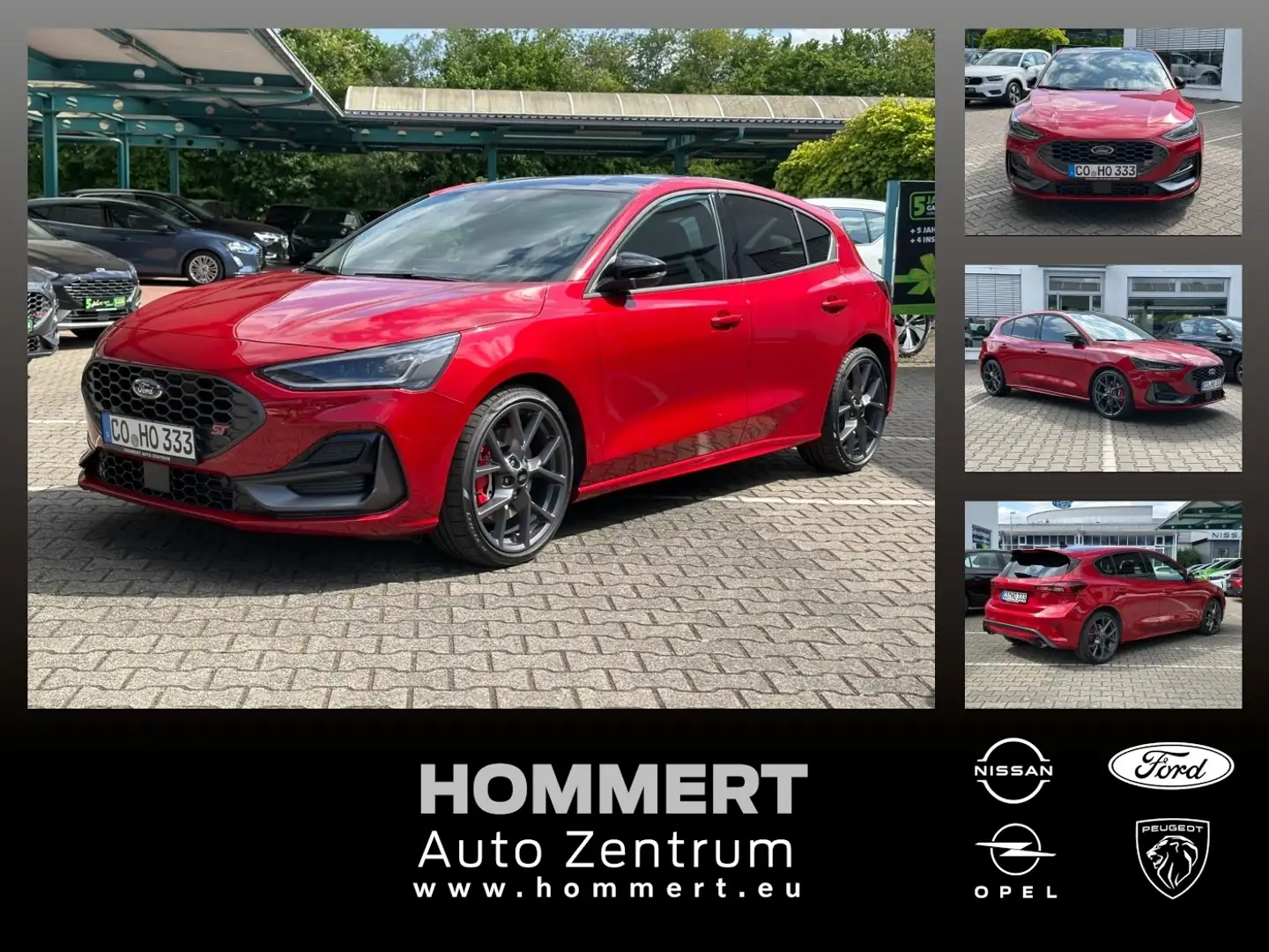 Ford Focus 2.3 EcoBoost ST X B&O Kontrastpaket Rot - 1